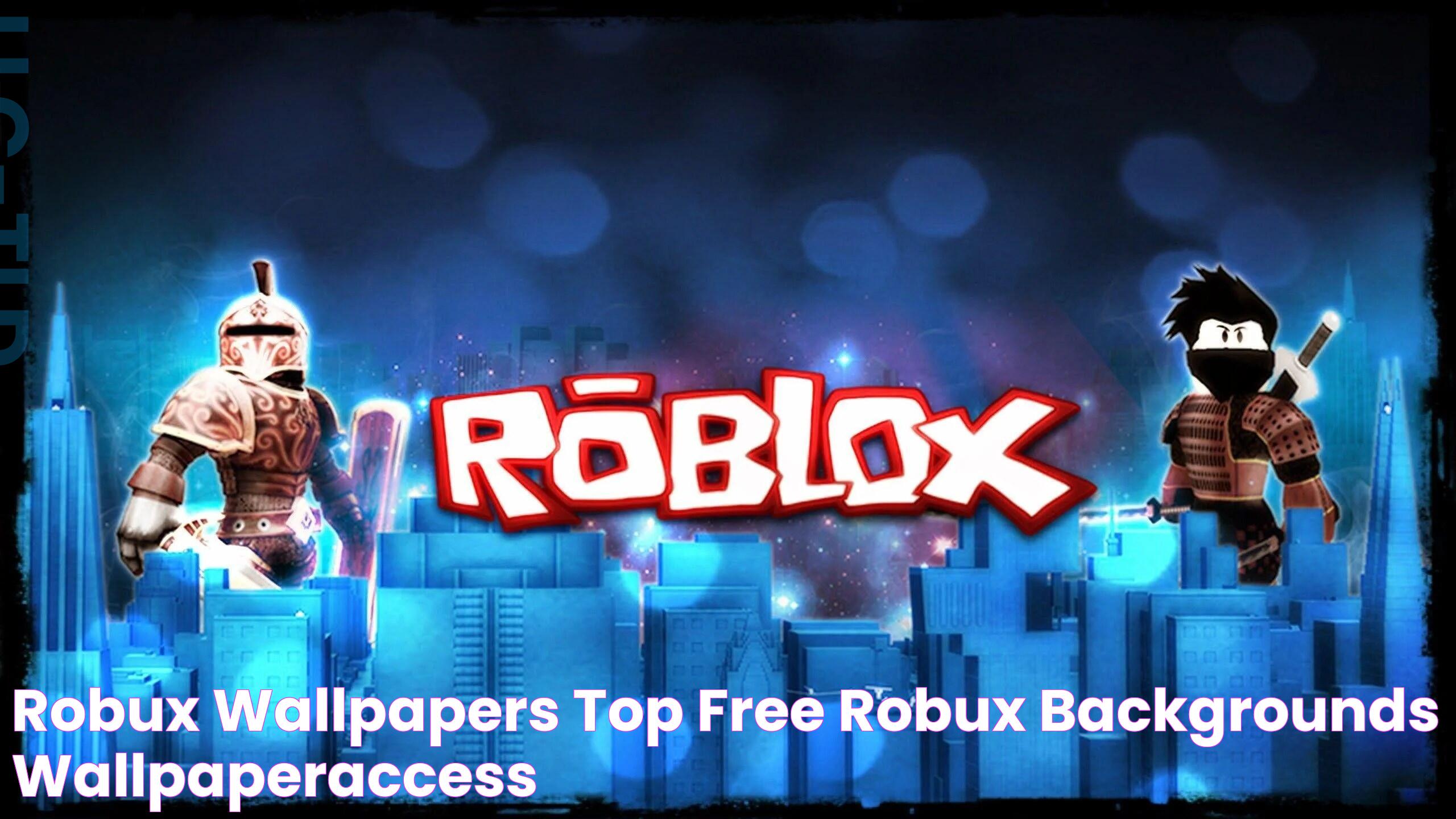 Robux Wallpapers Top Free Robux Backgrounds WallpaperAccess