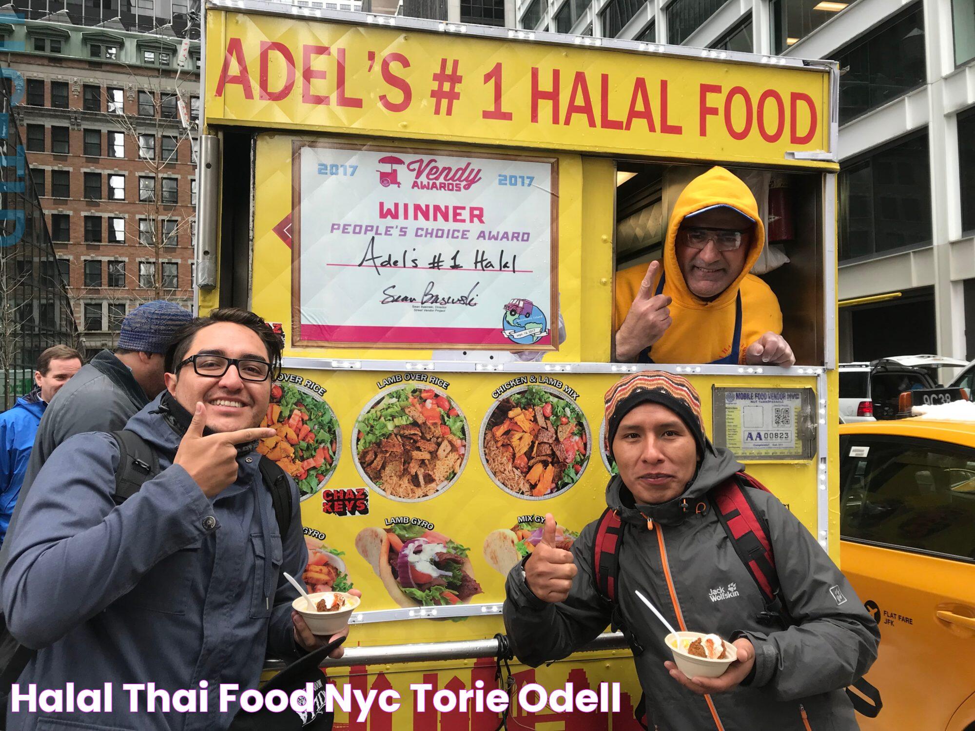 halal thai food nyc Torie Odell