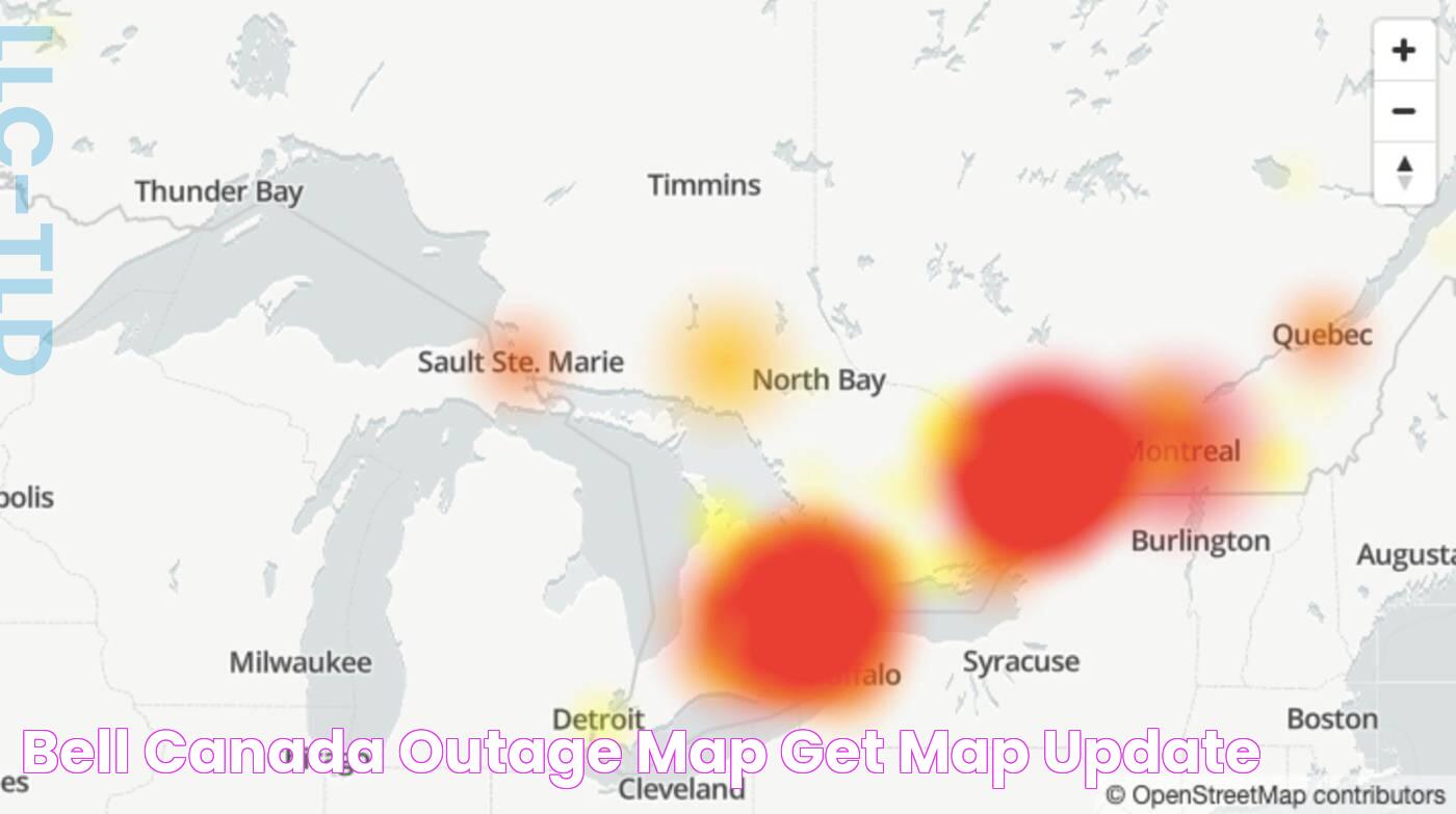 Bell Canada Outage Map Get Map Update