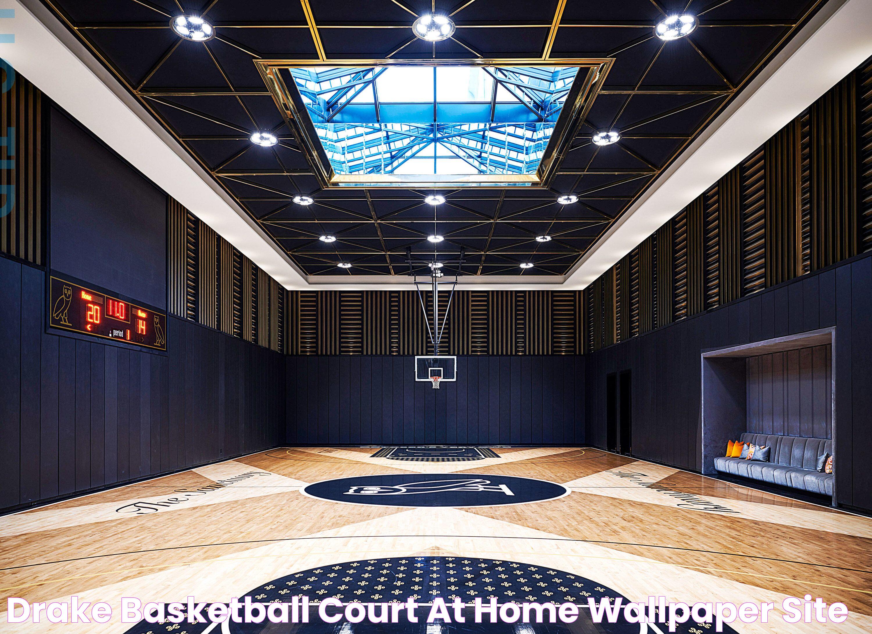 Drake Basketball Court At Home Wallpaper Site