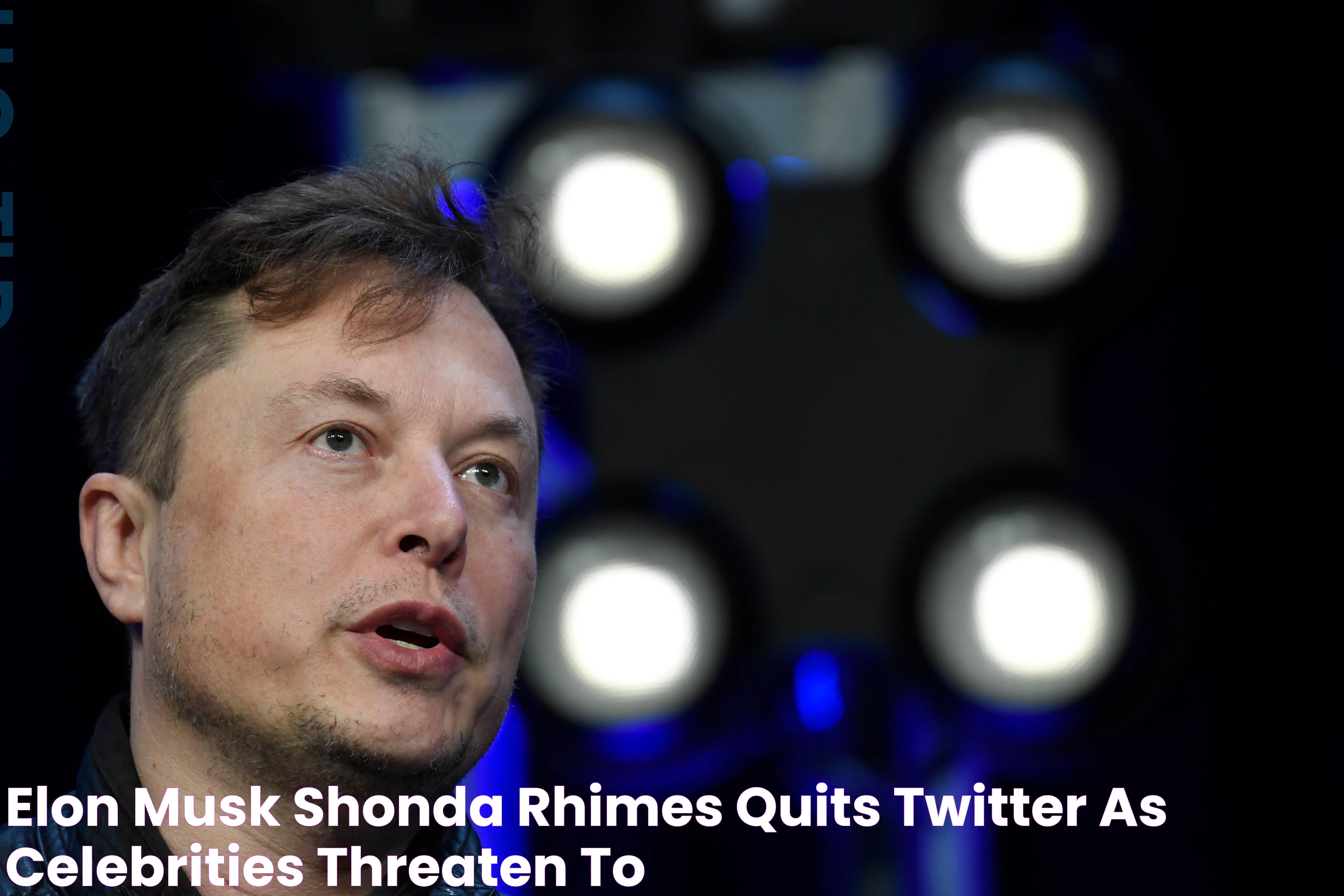 Elon Musk Shonda Rhimes Quits Twitter As Celebrities Threaten To