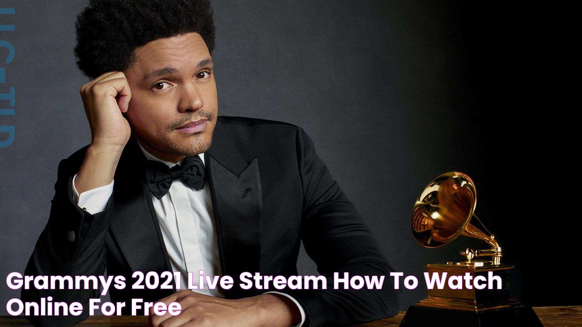 Experience The Glamour: Live Streaming Grammy Awards Online