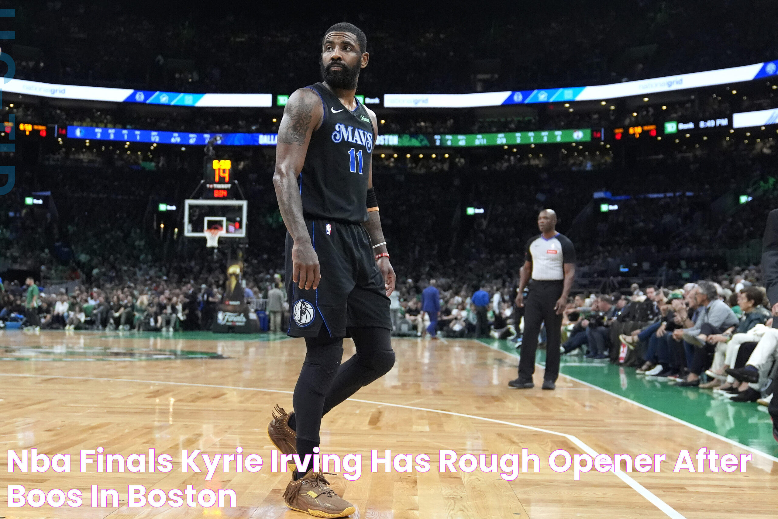 NBA Finals Kyrie Irving has rough opener after boos in Boston