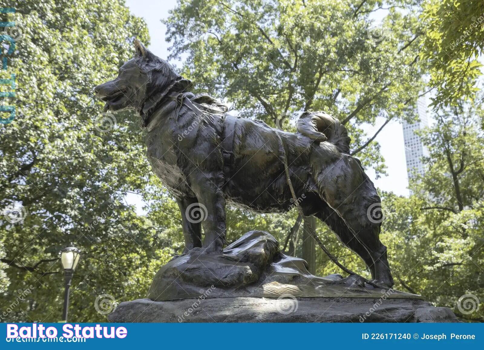 Balto Statue