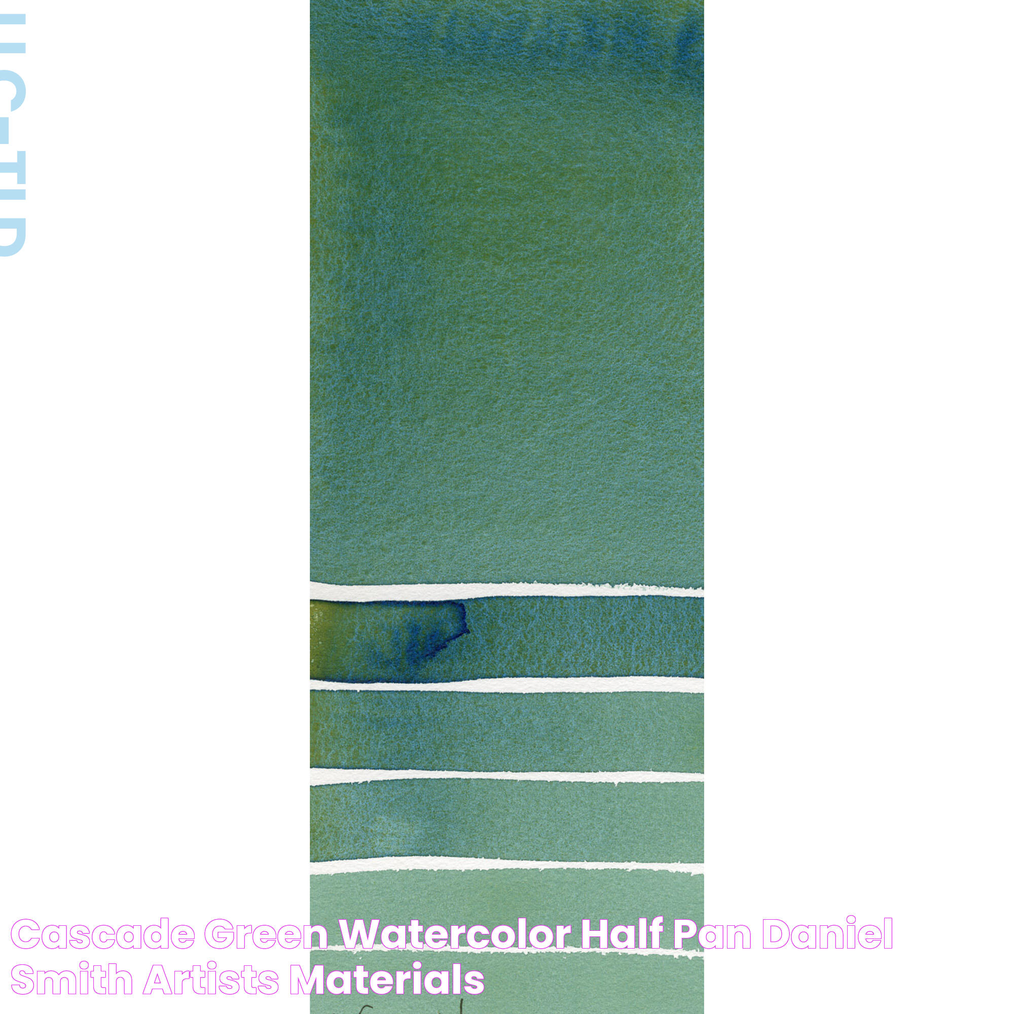 Cascade Green Watercolor Half Pan DANIEL SMITH Artists’ Materials