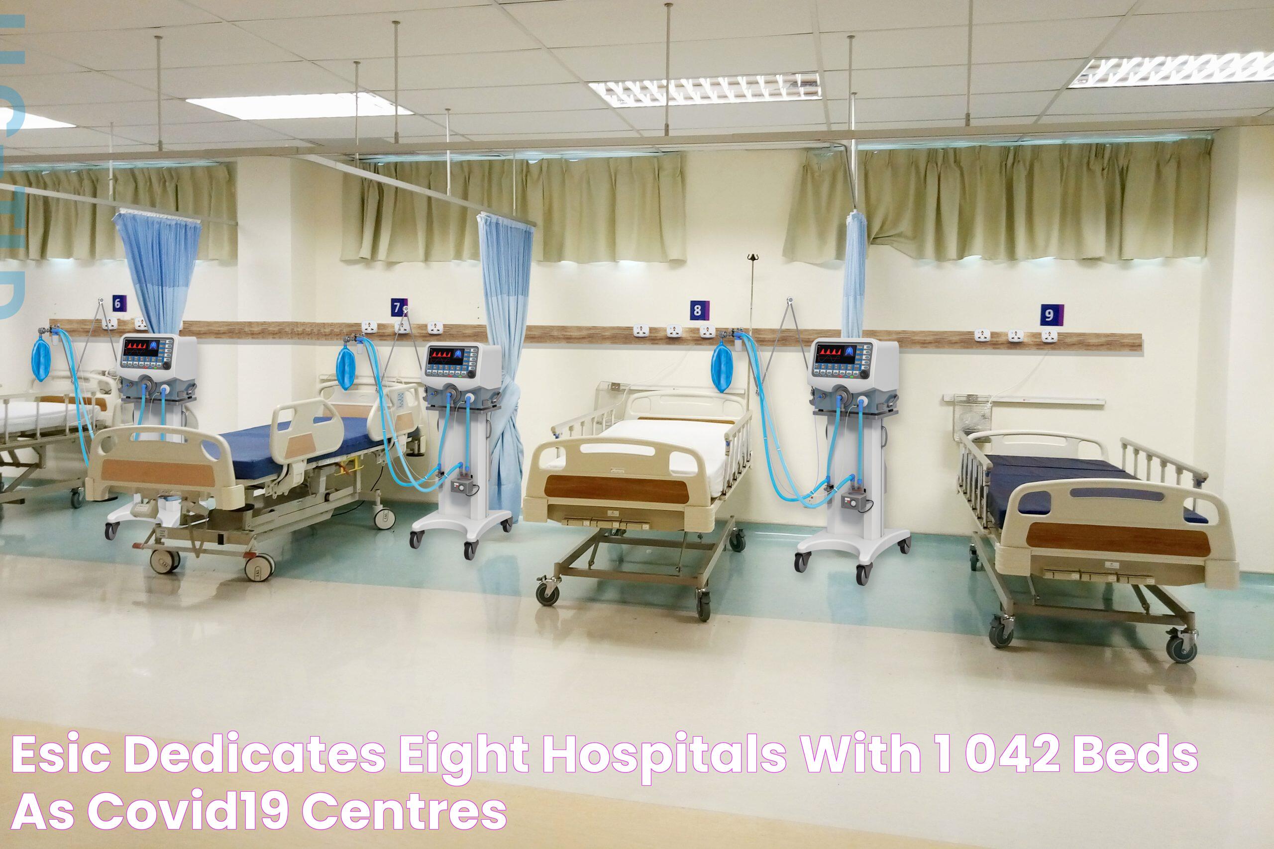 ESIC dedicates eight hospitals with 1,042 beds as COVID19 centres