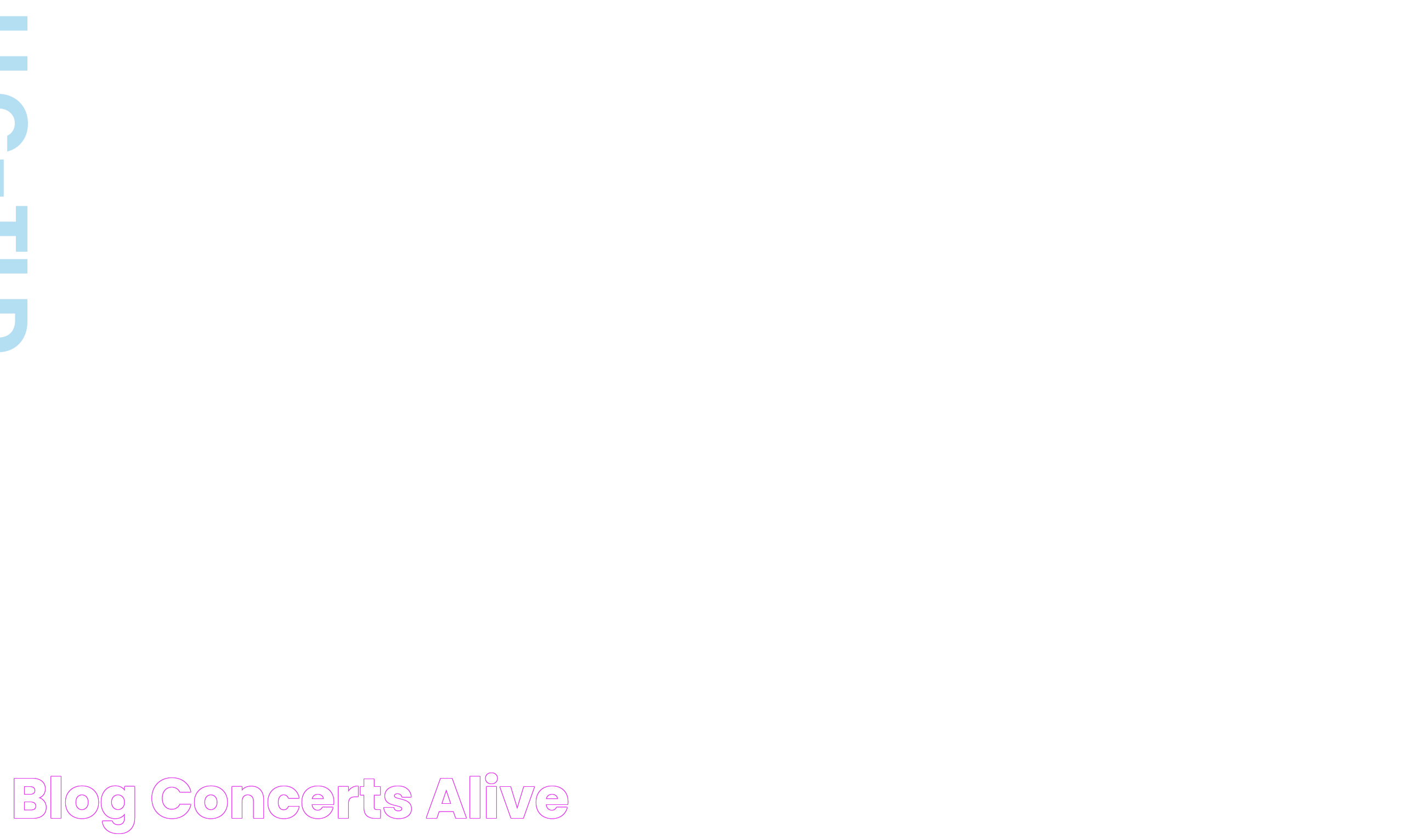 Blog Concerts Alive