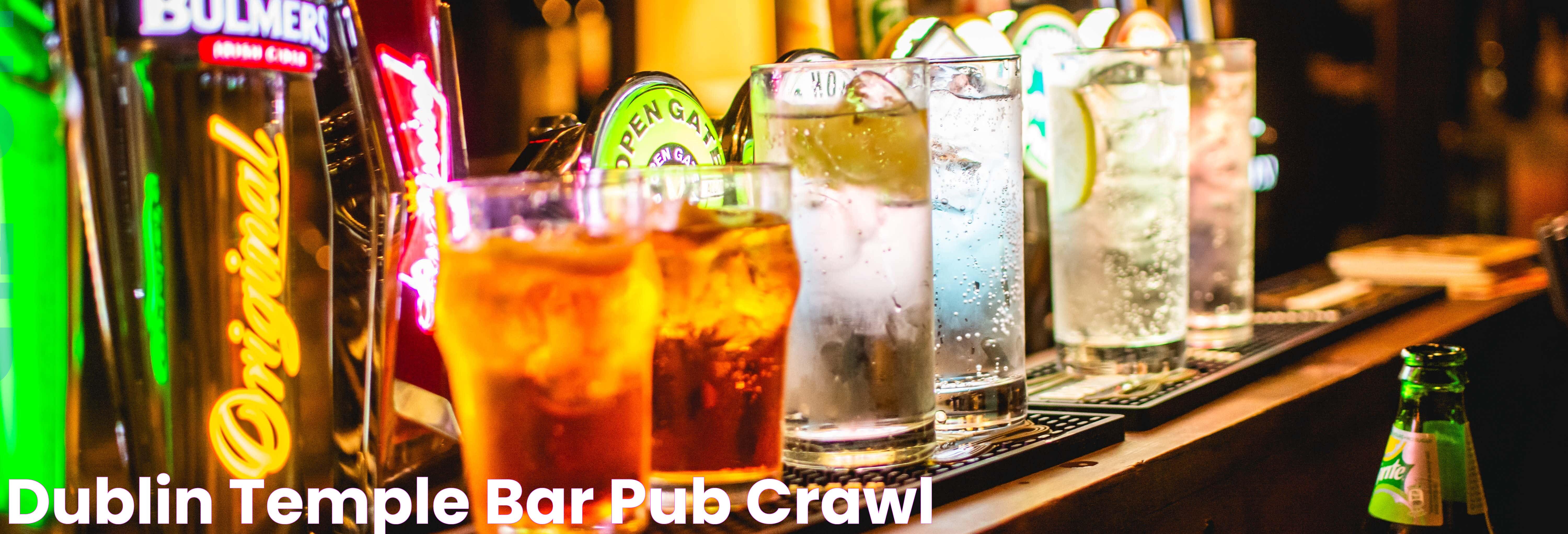 Dublin Temple Bar Pub Crawl