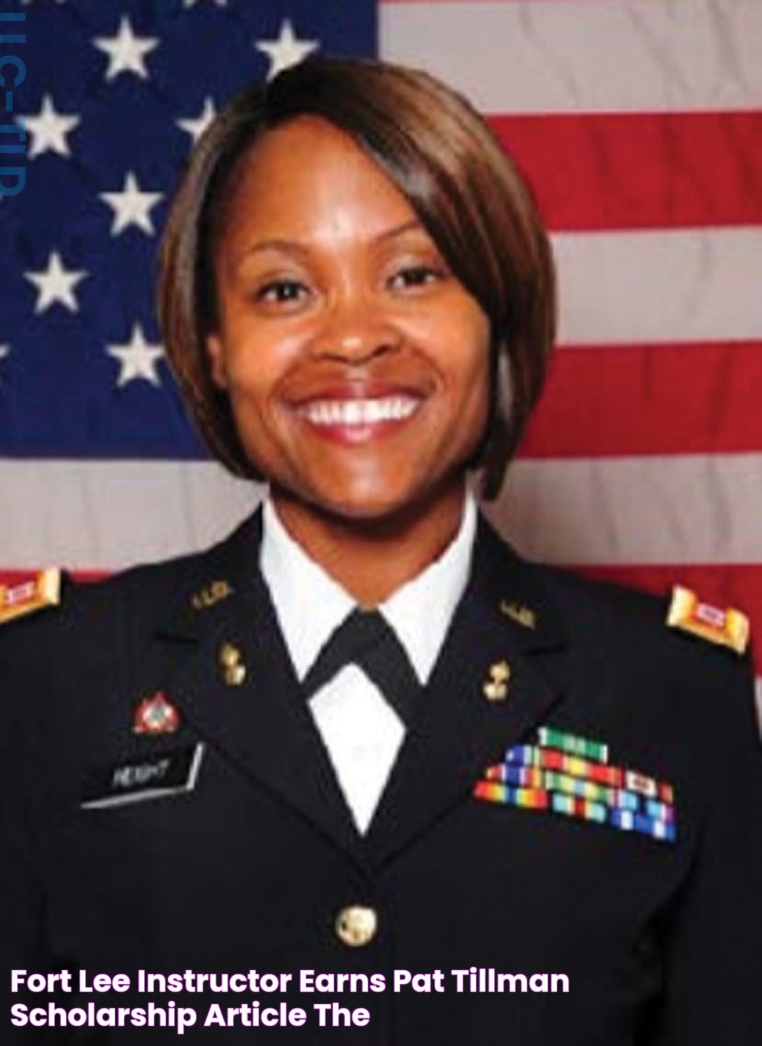 Fort Lee instructor earns Pat Tillman scholarship Article The