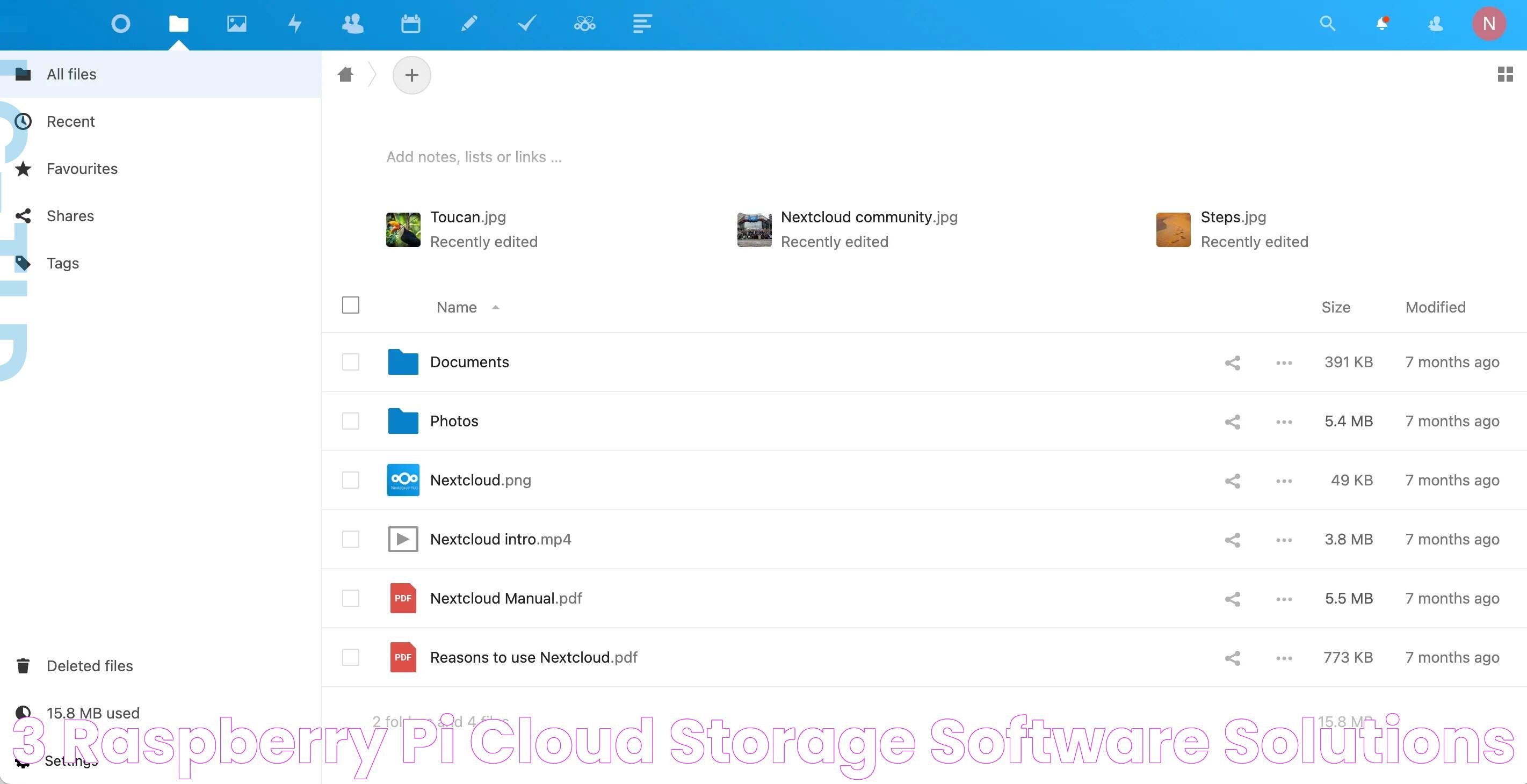 3 Raspberry Pi Cloud Storage Software Solutions