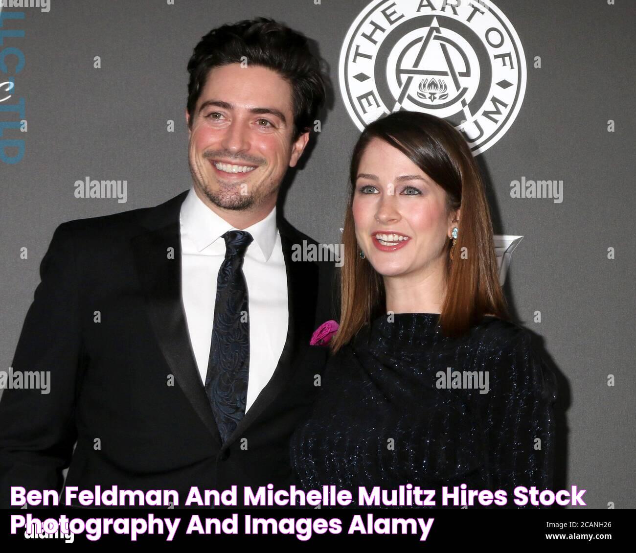 Ben feldman and michelle mulitz hires stock photography and images Alamy