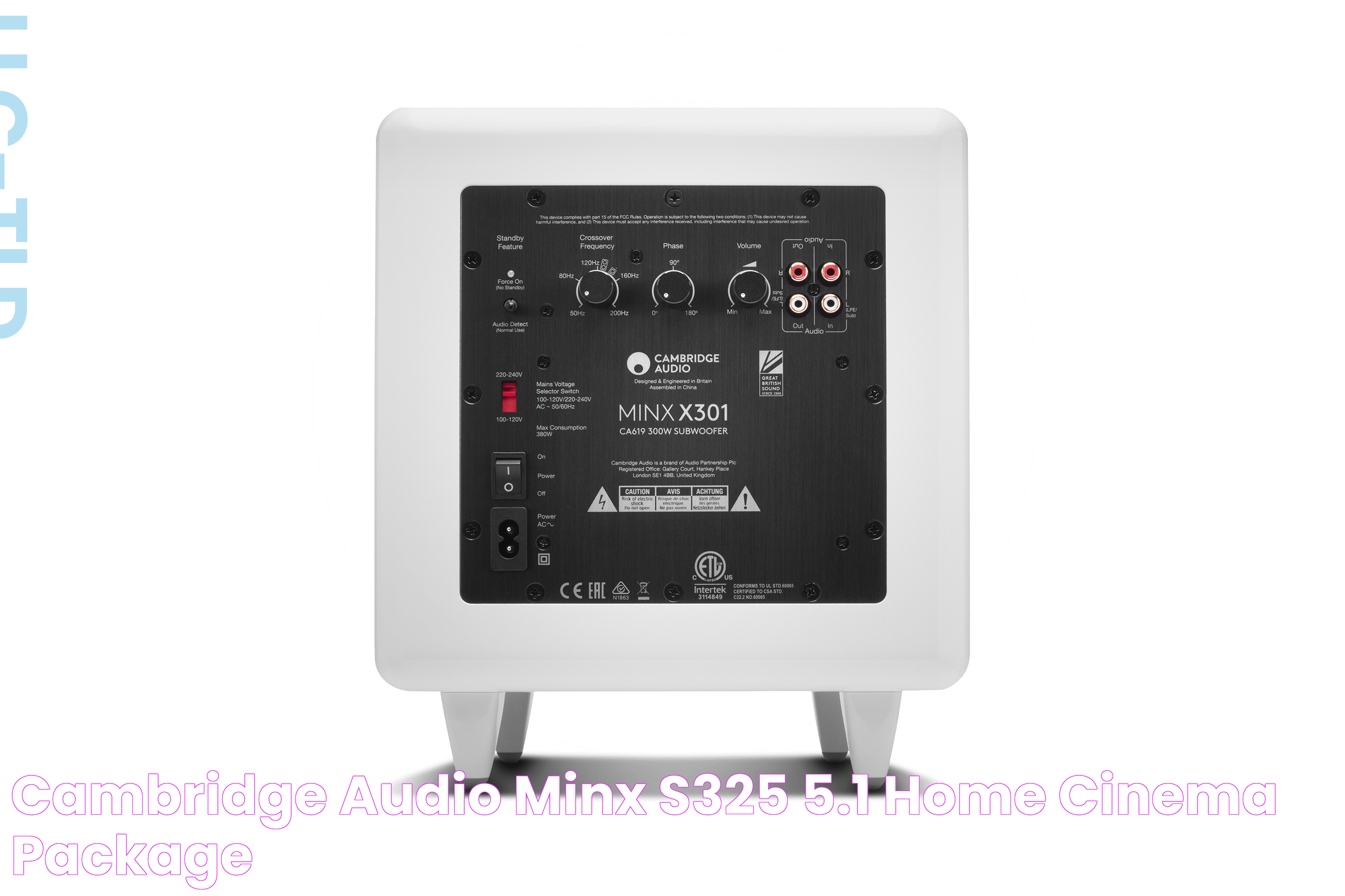 Cambridge Audio MINX S325 5.1 Home Cinema Package