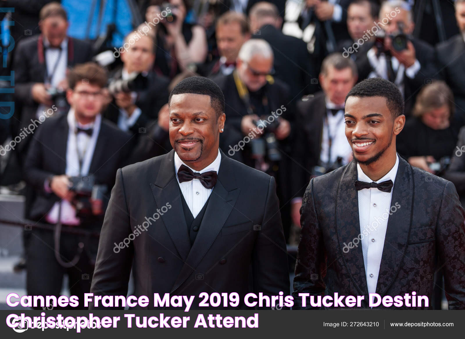 Cannes France May 2019 Chris Tucker Destin Christopher Tucker Attend