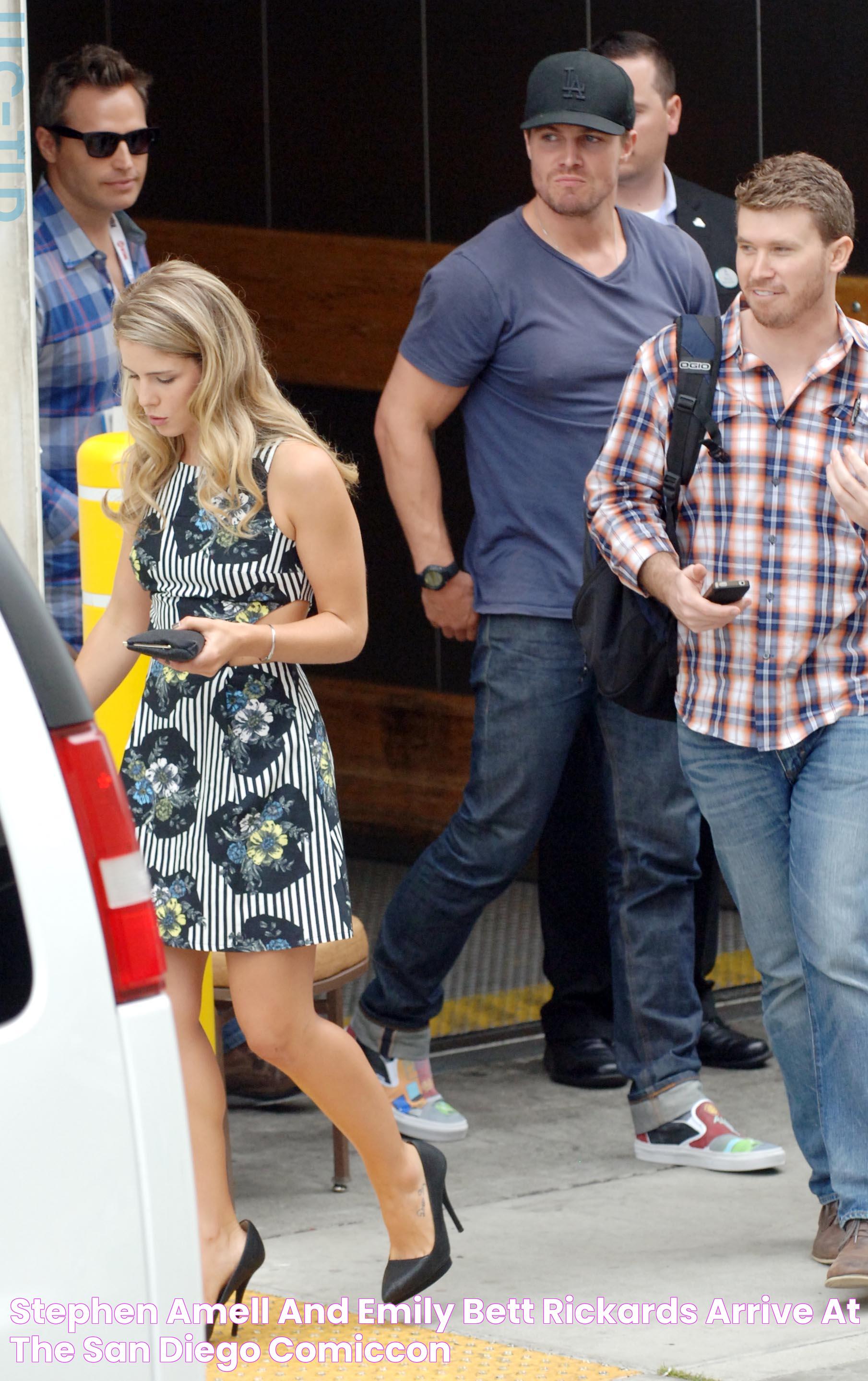 Stephen Amell and Emily Bett Rickards Arrive at the San Diego ComicCon