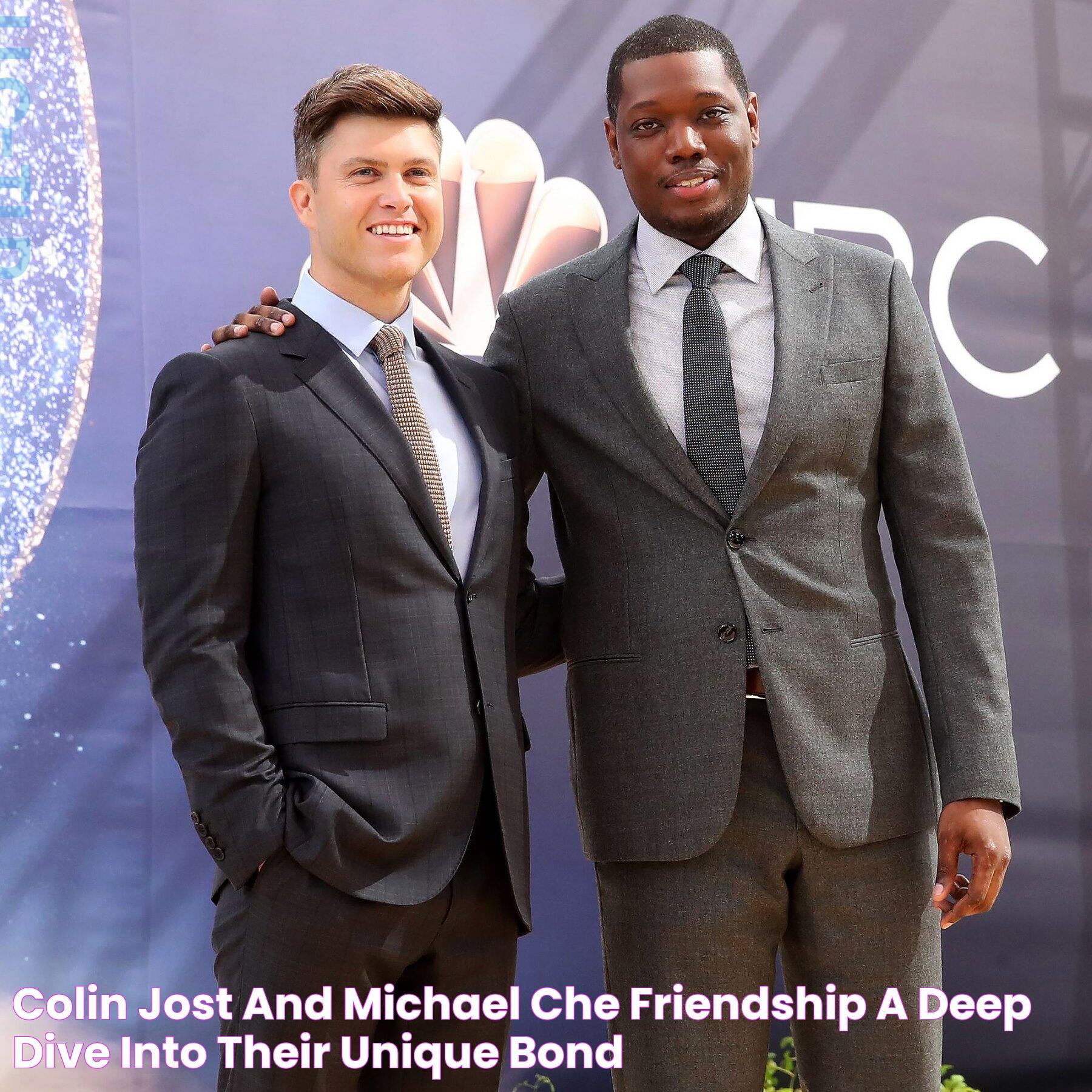 Colin Jost And Michael Che: A Dynamic Friendship In Comedy