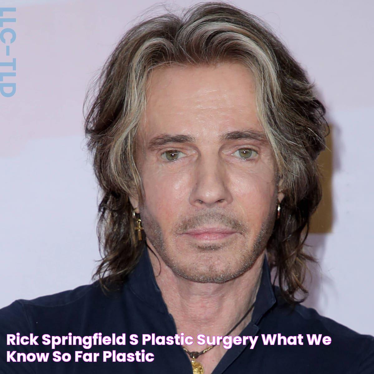 Rick Springfield's Plastic Surgery What We Know So Far Plastic