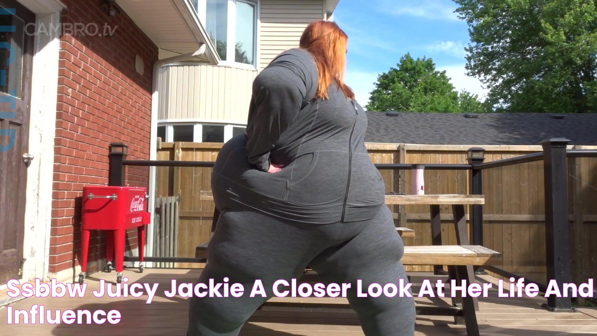 Meet Juicy Jackie SSBBW: A Trailblazing Figure In The Plus-Size Community