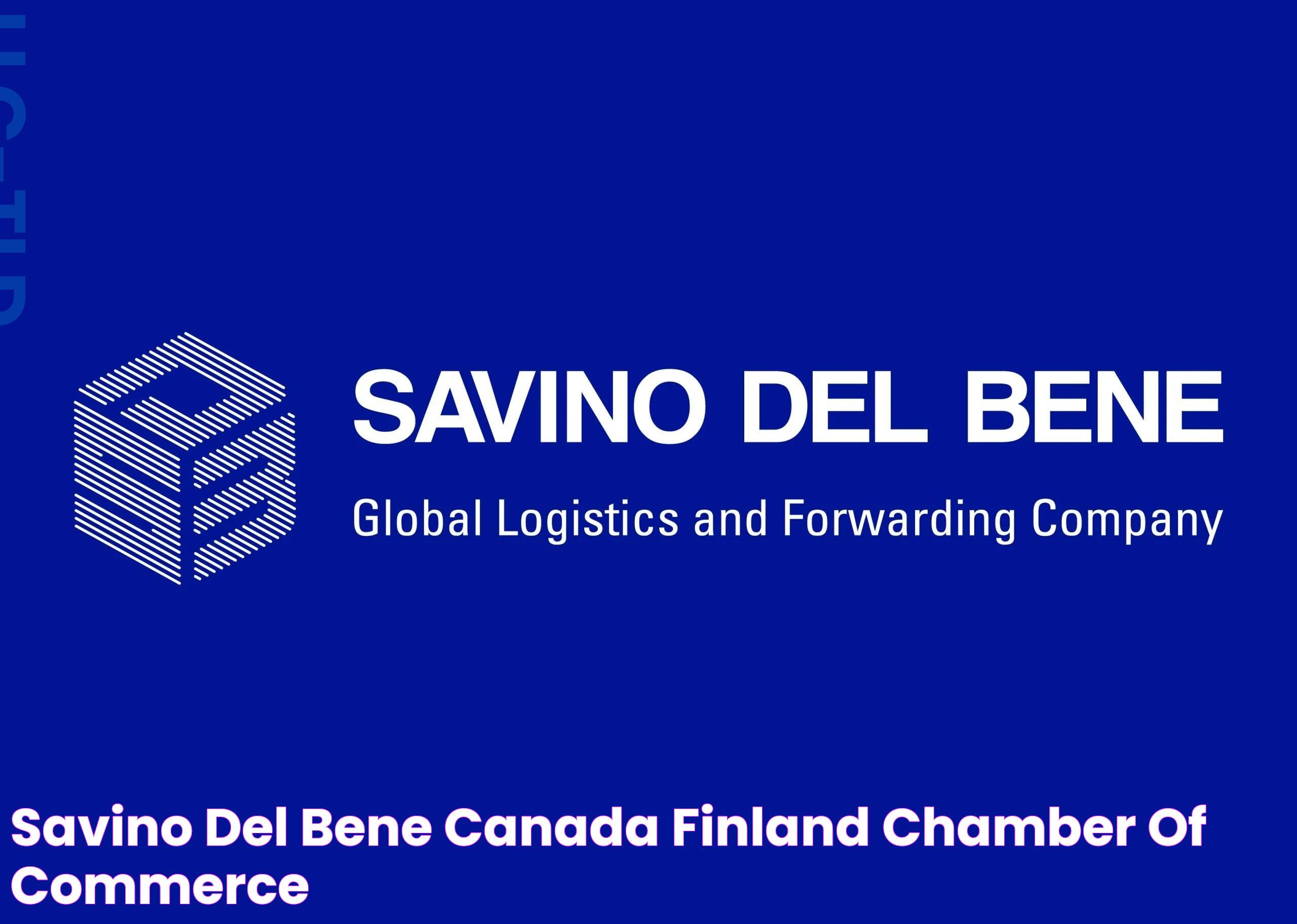 Savino Del Bene Canada Finland Chamber of Commerce