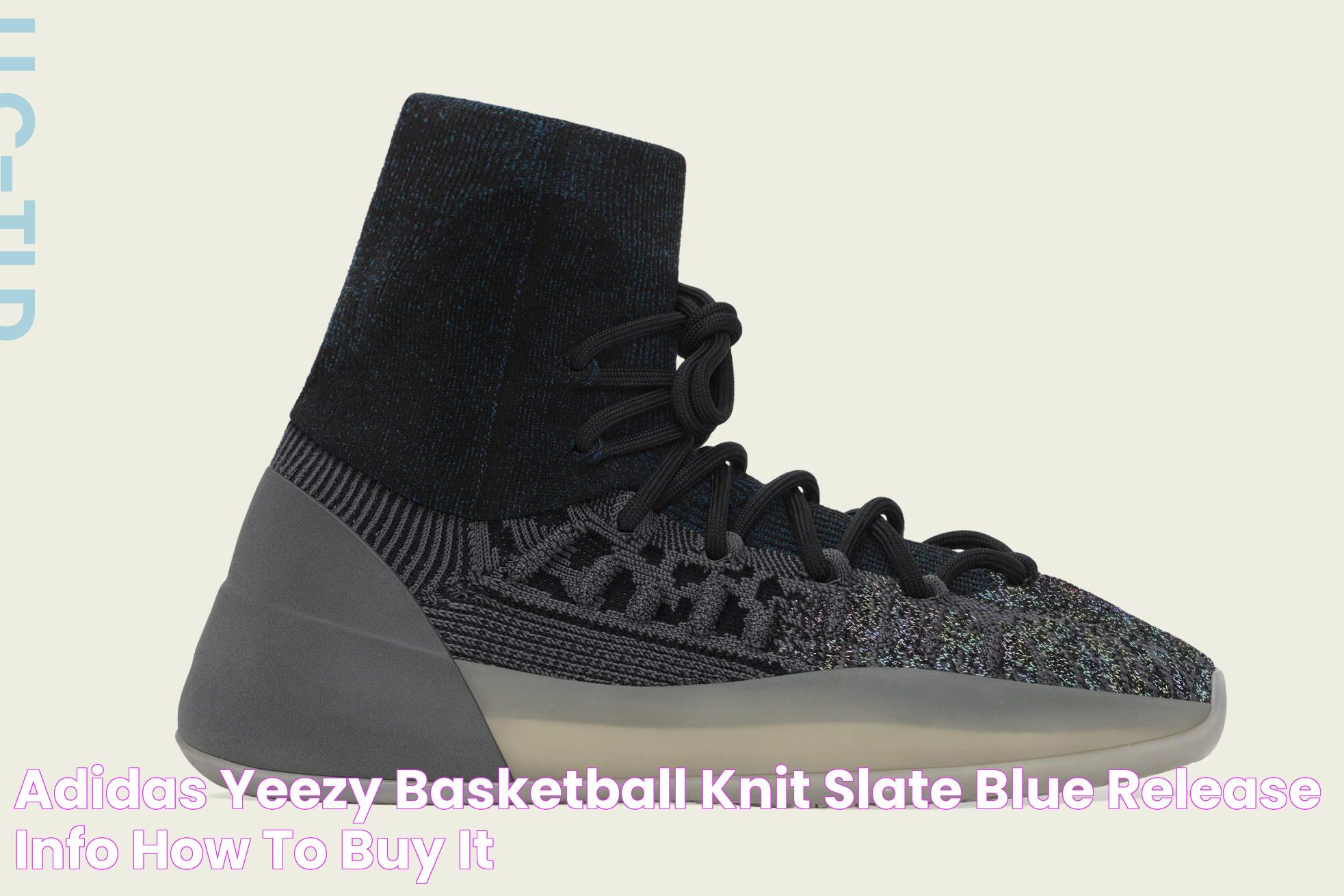 Adidas Yeezy Basketball Knit ‘Slate Blue’ Release Info How to Buy It