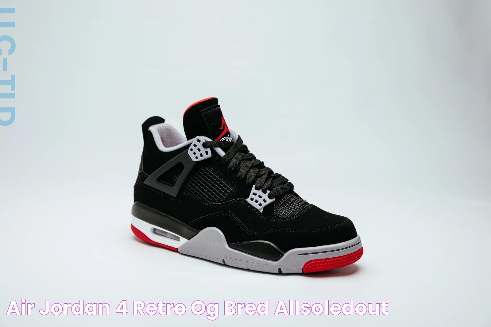 The Iconic Air Jordan 4 OG: An In-Depth Look At Its Legacy