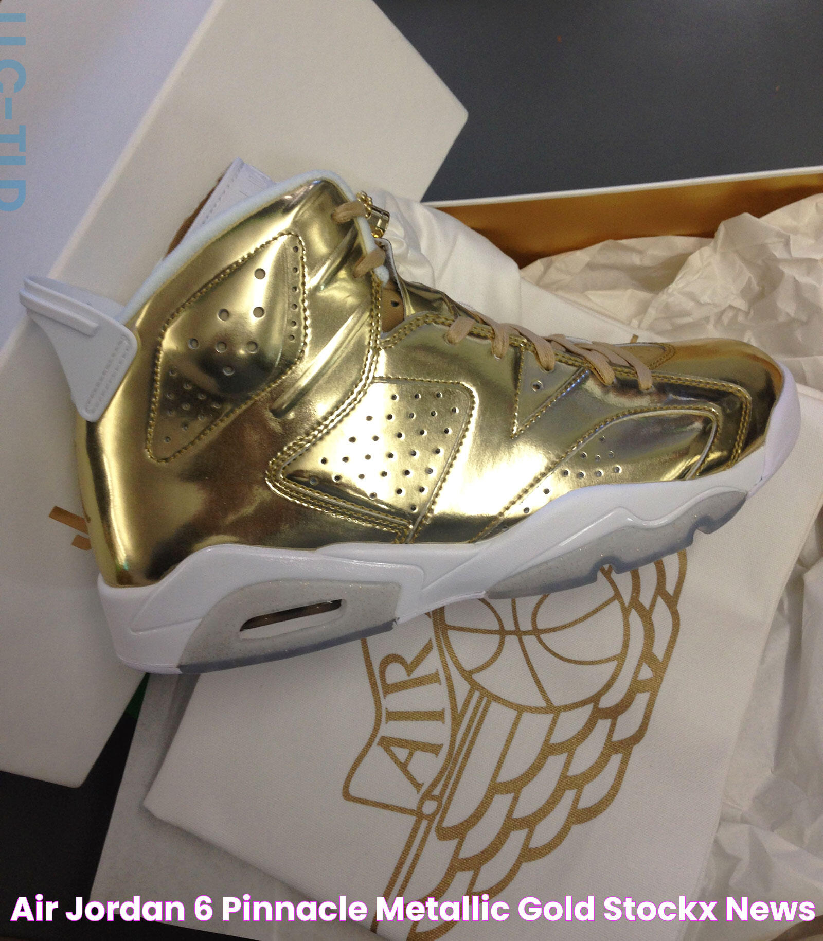 Air Jordan 6 Pinnacle Metallic Gold StockX News