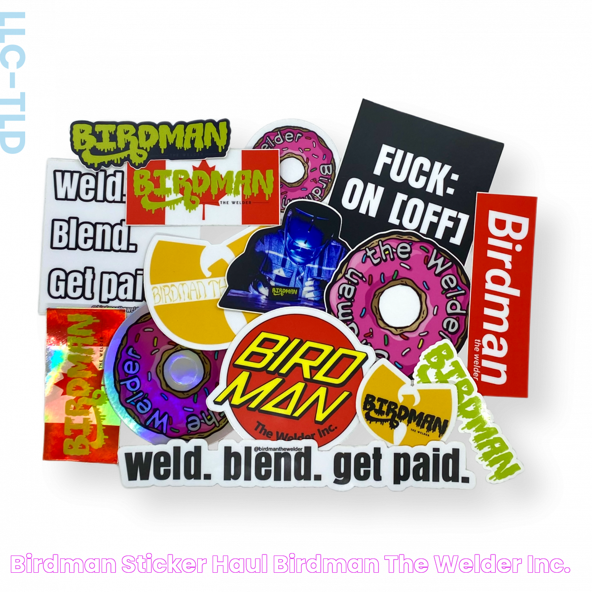 BIRDMAN STICKER HAUL Birdman the Welder Inc.