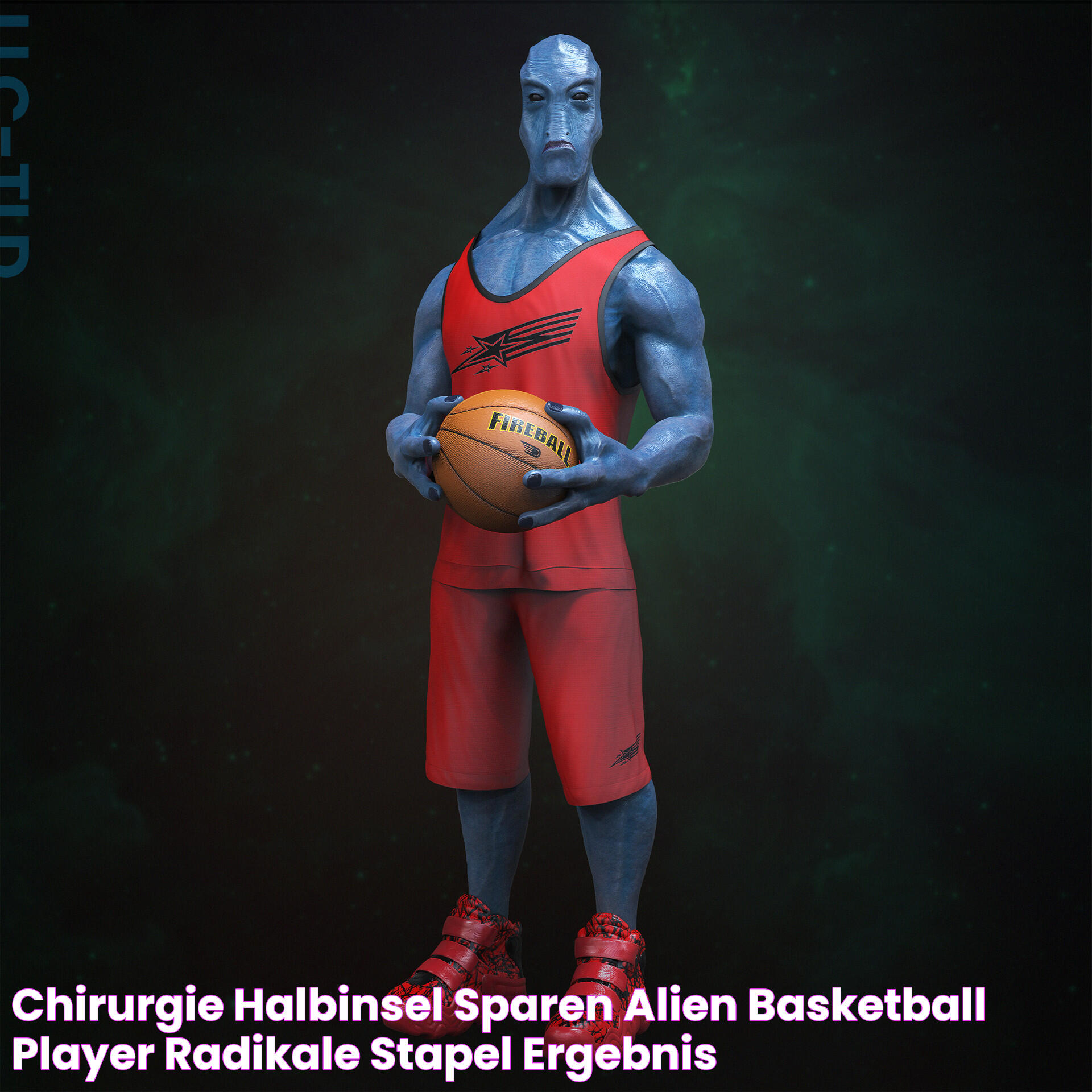 The Mysterious Tale Of Basketball.Player Alien: From Court To Cosmos