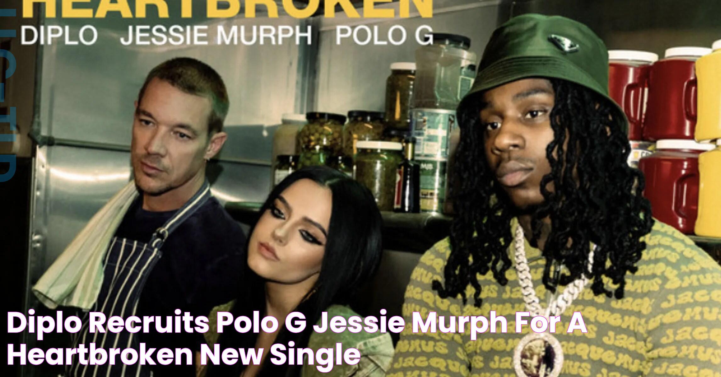 Diplo Recruits Polo G & Jessie Murph For A "Heartbroken" New Single