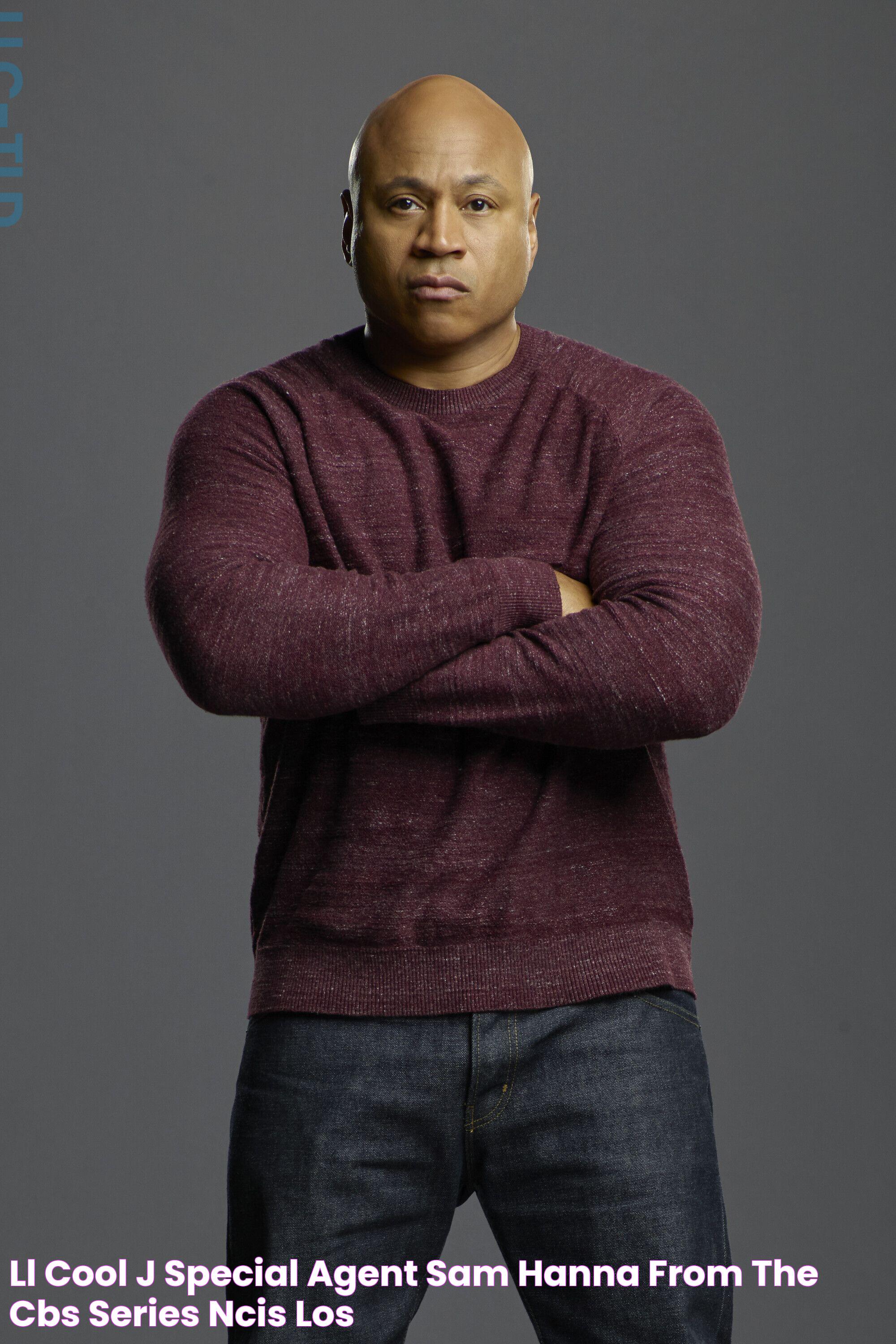 LL COOL J (Special Agent Sam Hanna) from the CBS series NCIS Los