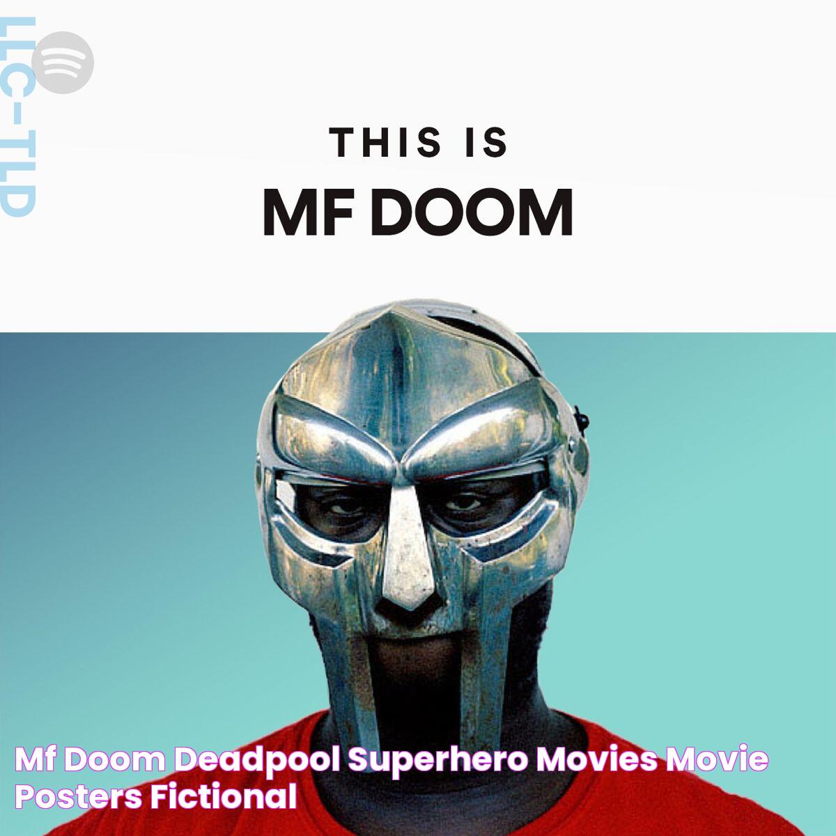 Mf Doom, Deadpool, Superhero, Movies, Movie Posters, Fictional