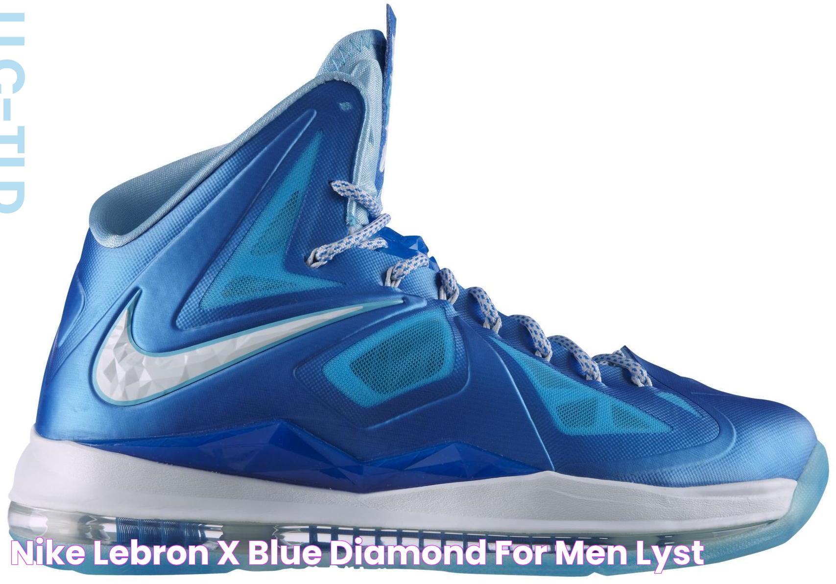 Nike Lebron X Blue Diamond for Men Lyst