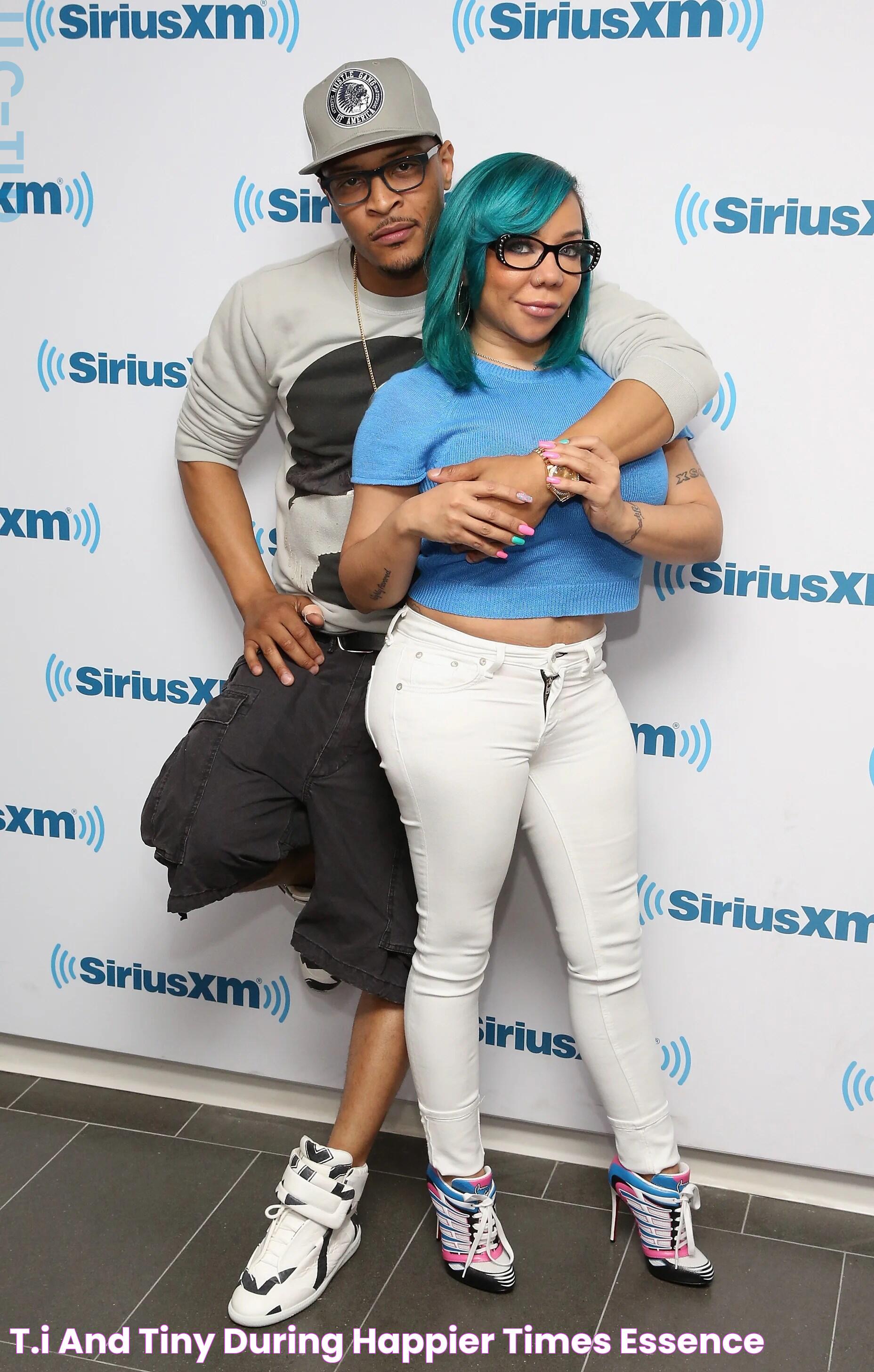 T.I and Tiny During Happier Times Essence