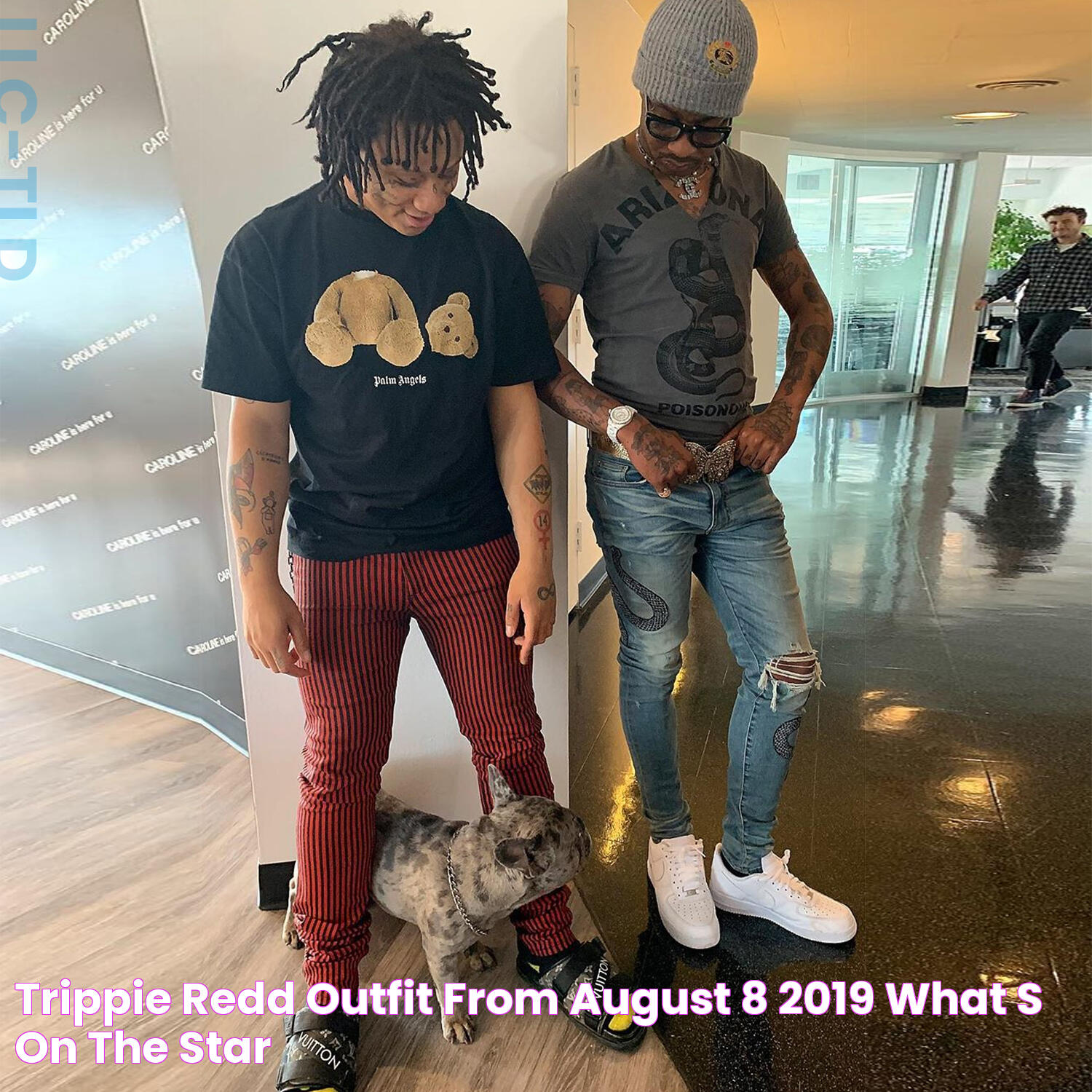 Trippie Redd Outfit from August 8, 2019 WHAT’S ON THE STAR?