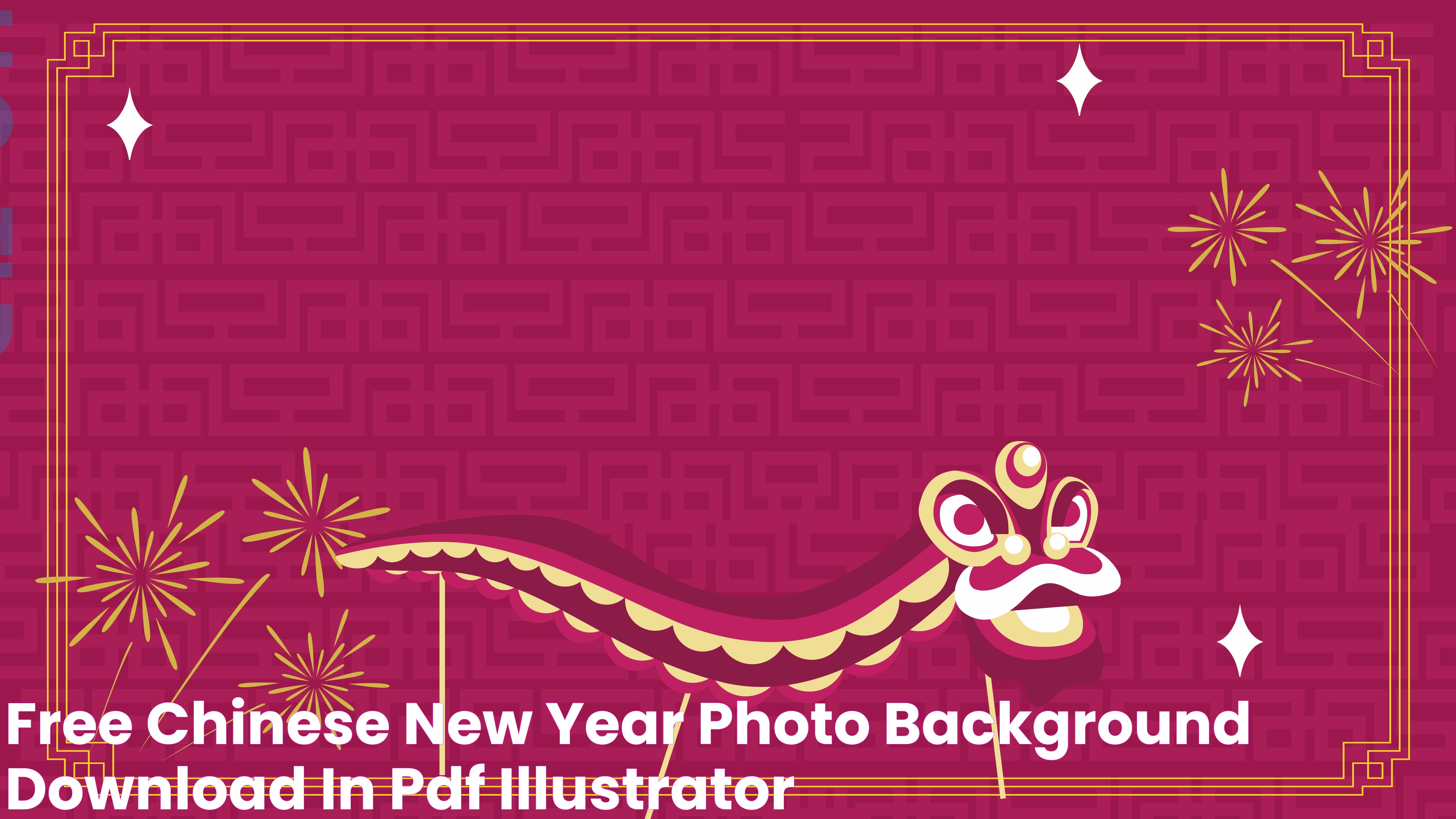 Free Chinese New Year Photo Background Download in PDF, Illustrator