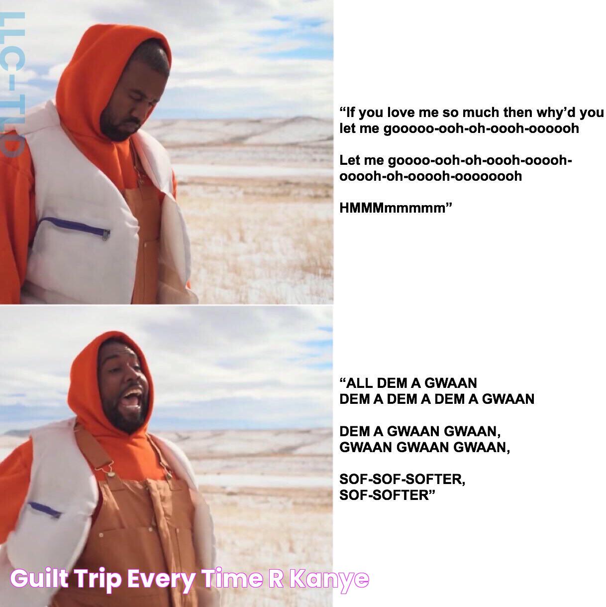 Guilt Trip every time r/Kanye