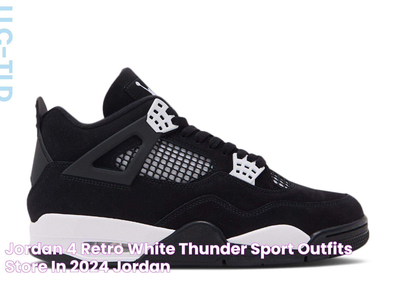 Men's White Thunder 4s: A Timeless Icon In Sneaker Culture