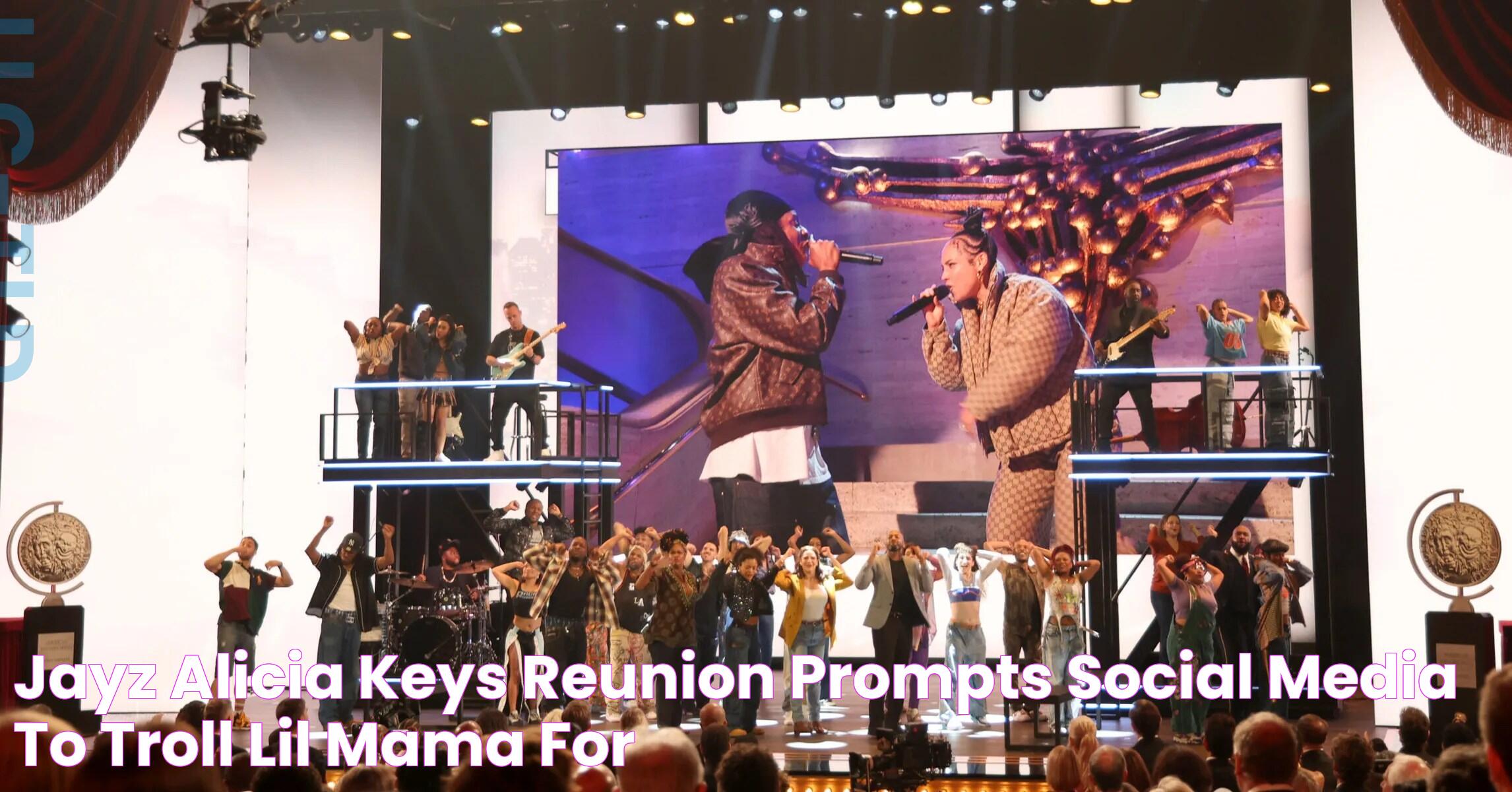 JayZ & Alicia Keys Reunion Prompts Social Media To Troll Lil Mama For