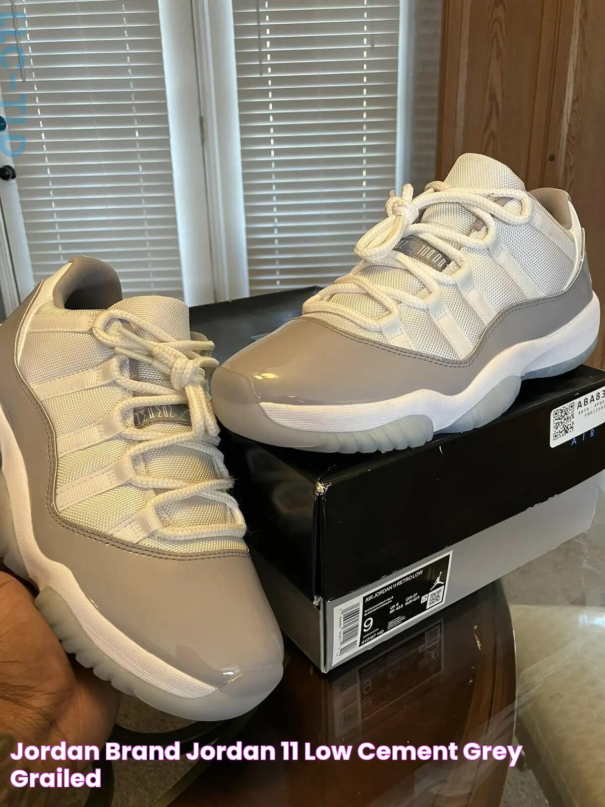 Jordan Brand Jordan 11 Low Cement Grey Grailed