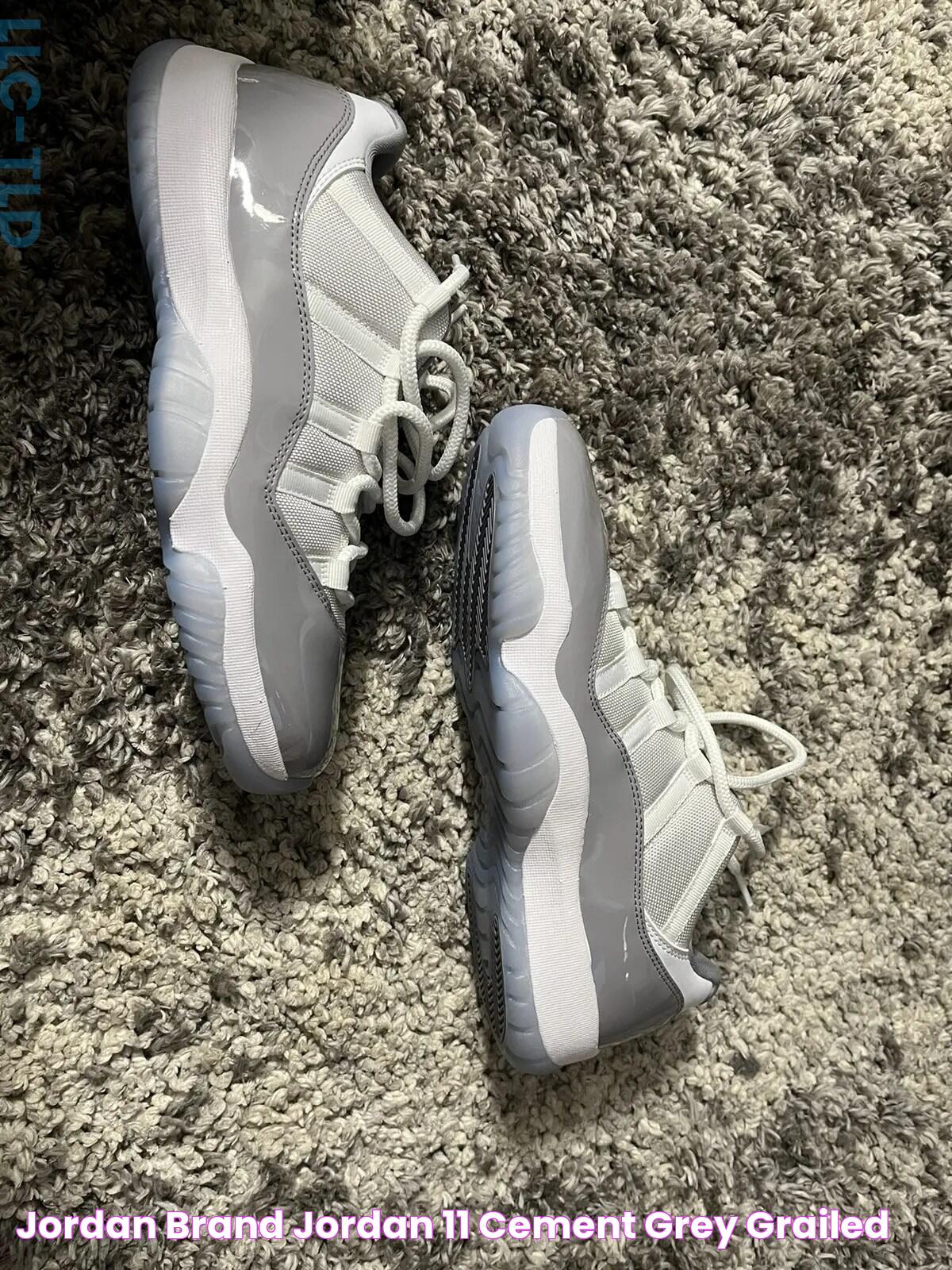 Ultimate Guide To The Jordan 11 Cement Grey Low