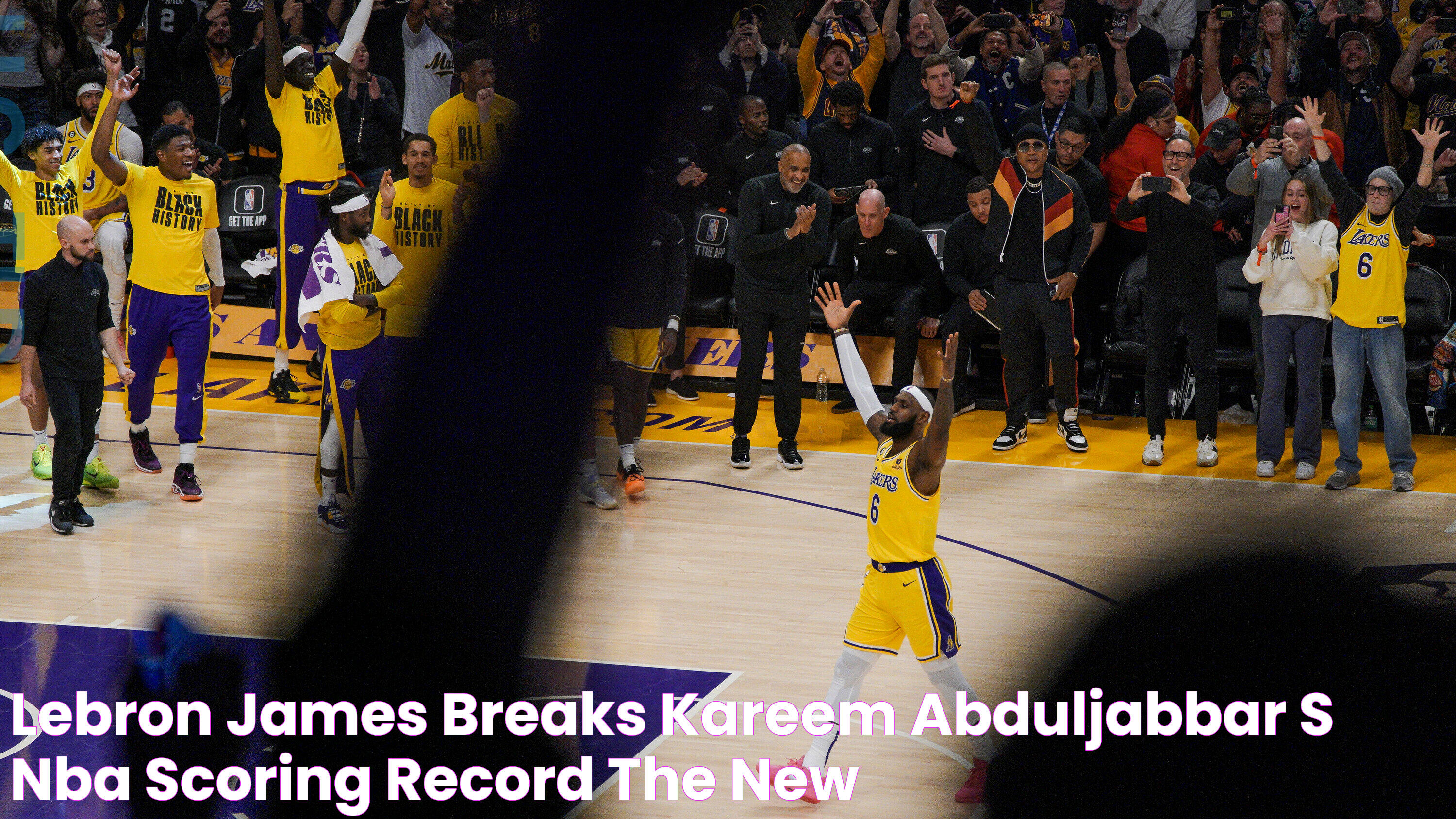 LeBron James Breaks Kareem AbdulJabbar’s NBA Scoring Record The New