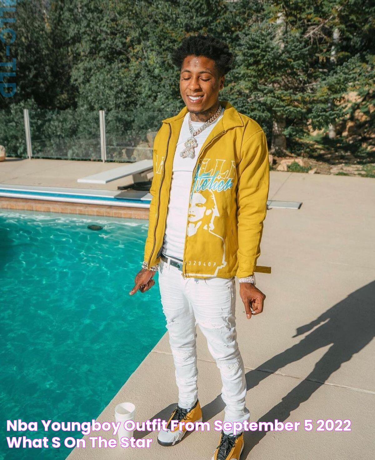 NBA YoungBoy Outfit from September 5, 2022 WHAT’S ON THE STAR?