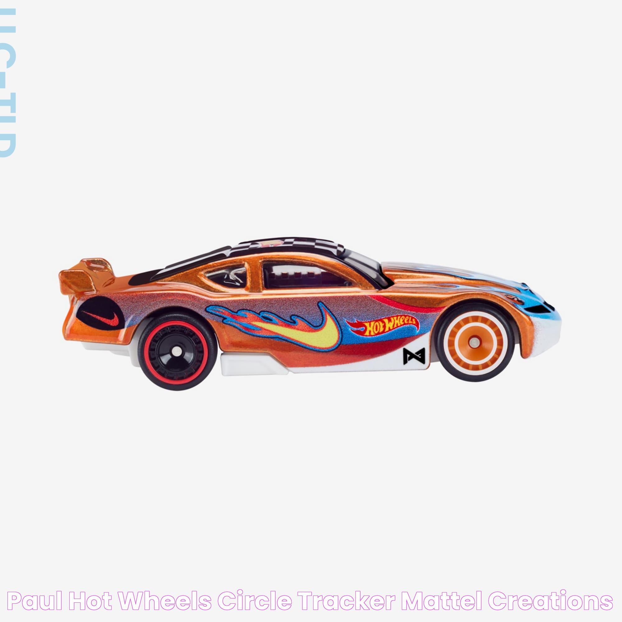 Paul Hot Wheels Circle Tracker Mattel Creations