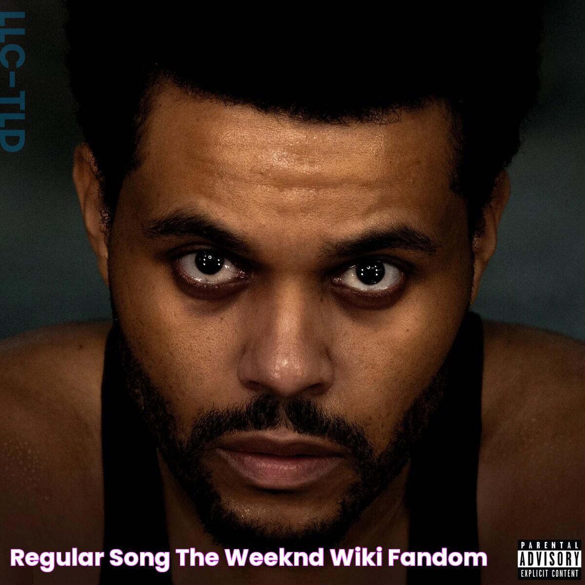 Regular (song) The Weeknd Wiki Fandom