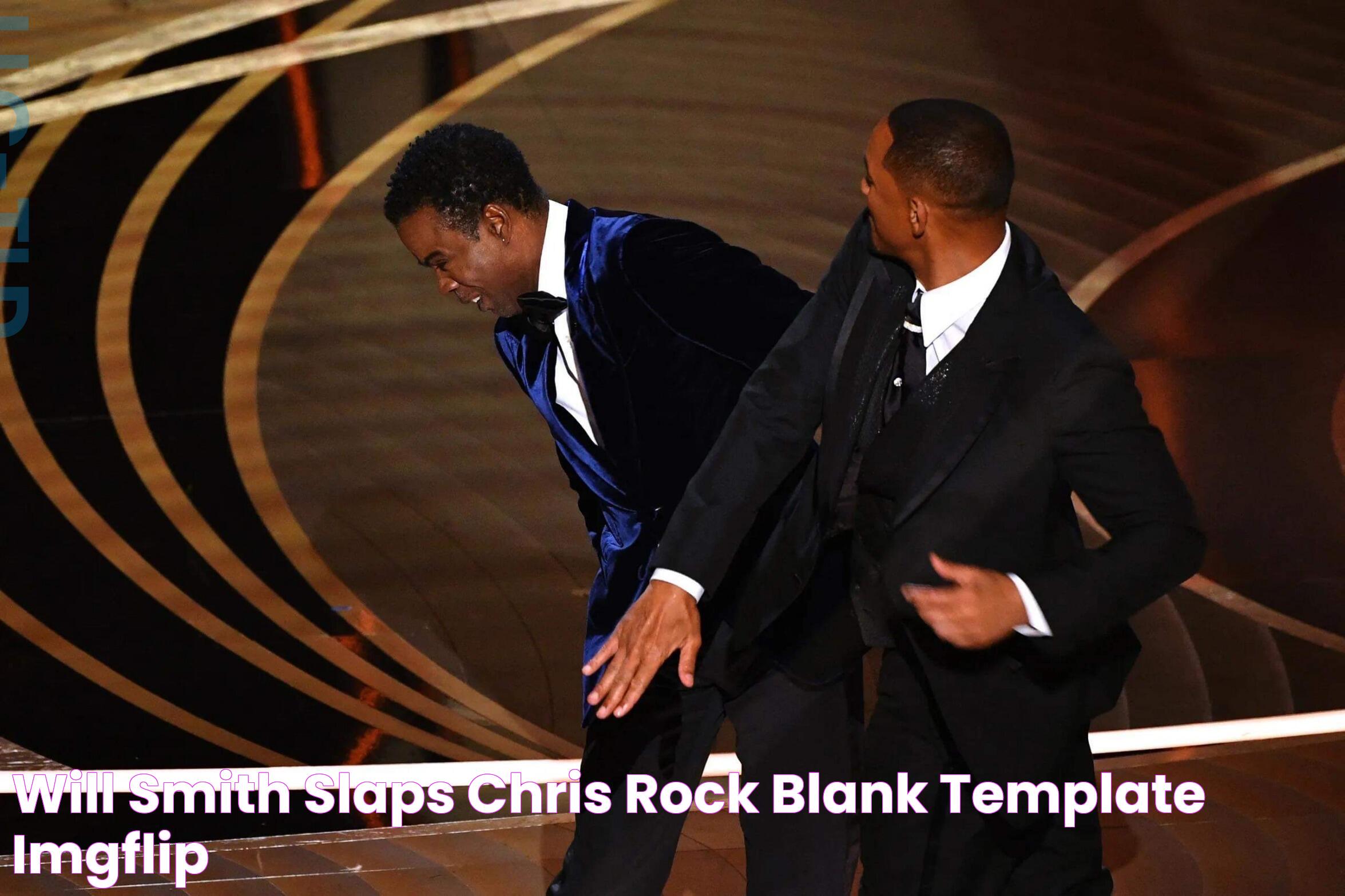 Will Smith Slaps Chris Rock Blank Template Imgflip