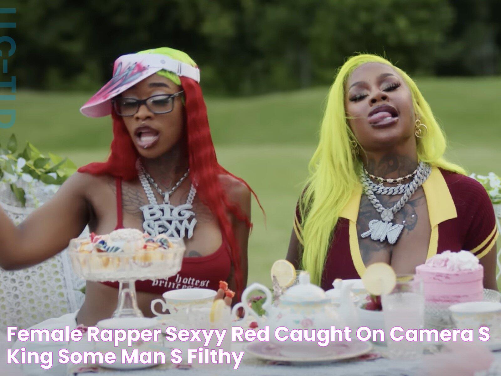 Female Rapper Sexyy Red Caught On Camera S**king Some Man's FILTHY