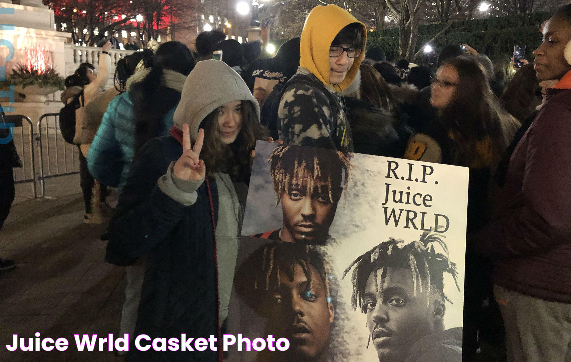 Juice Wrld Casket Photo