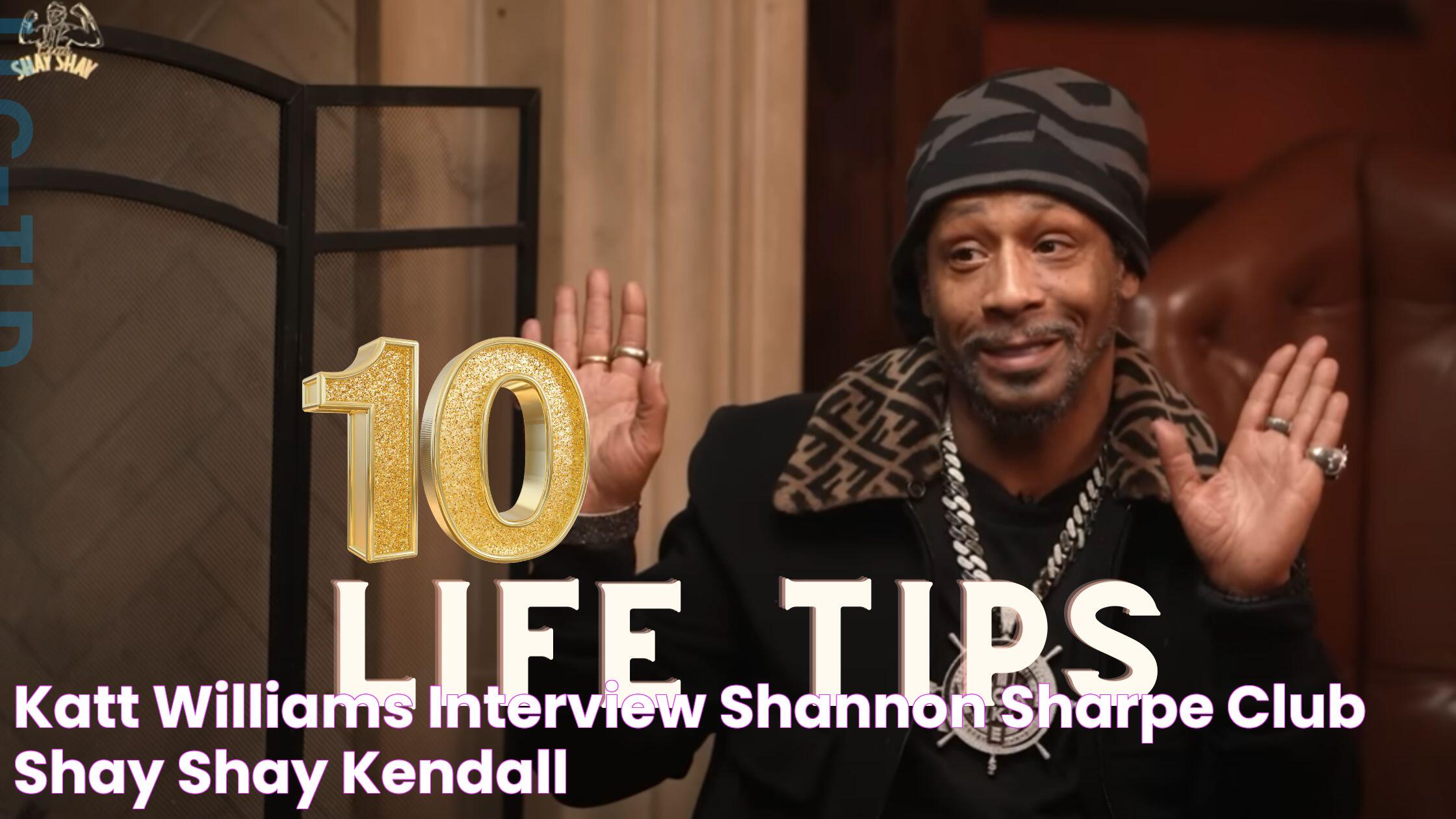 Shannon Sharpe Show With Katt Williams: A Dynamic Duo Of Humor And Insight