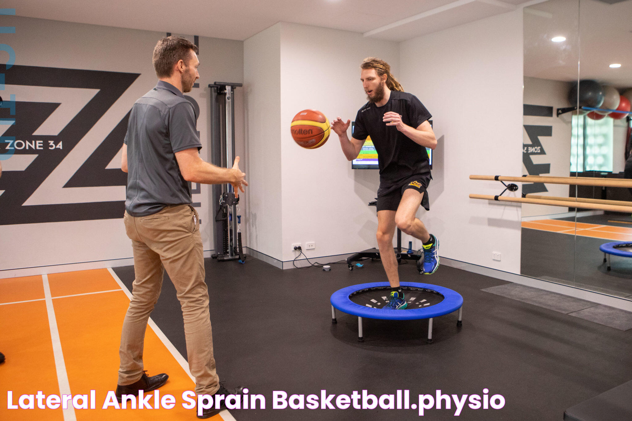 Lateral ankle sprain Basketball.Physio