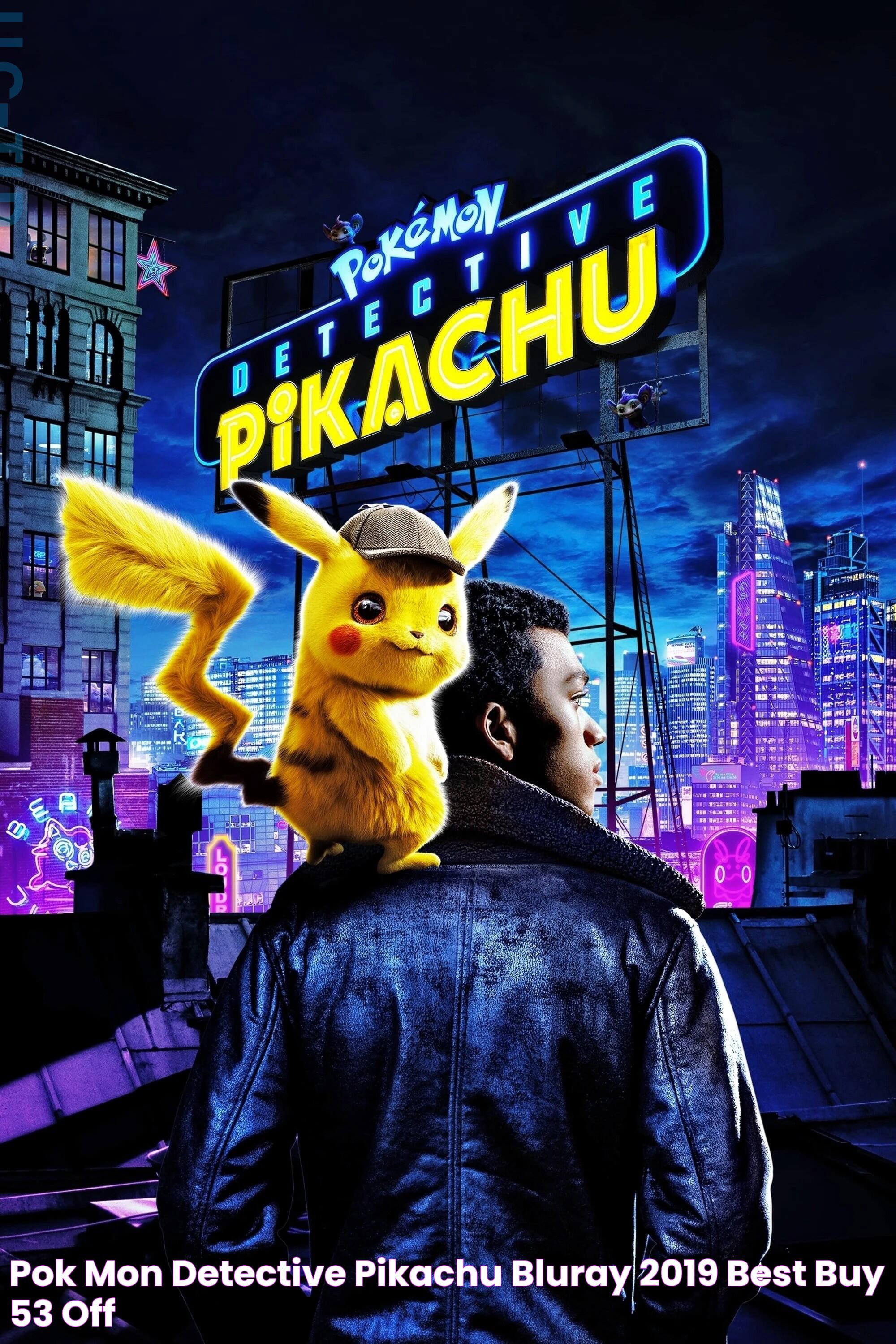 Pokémon Detective Pikachu [Bluray] [2019] Best Buy, 53 OFF