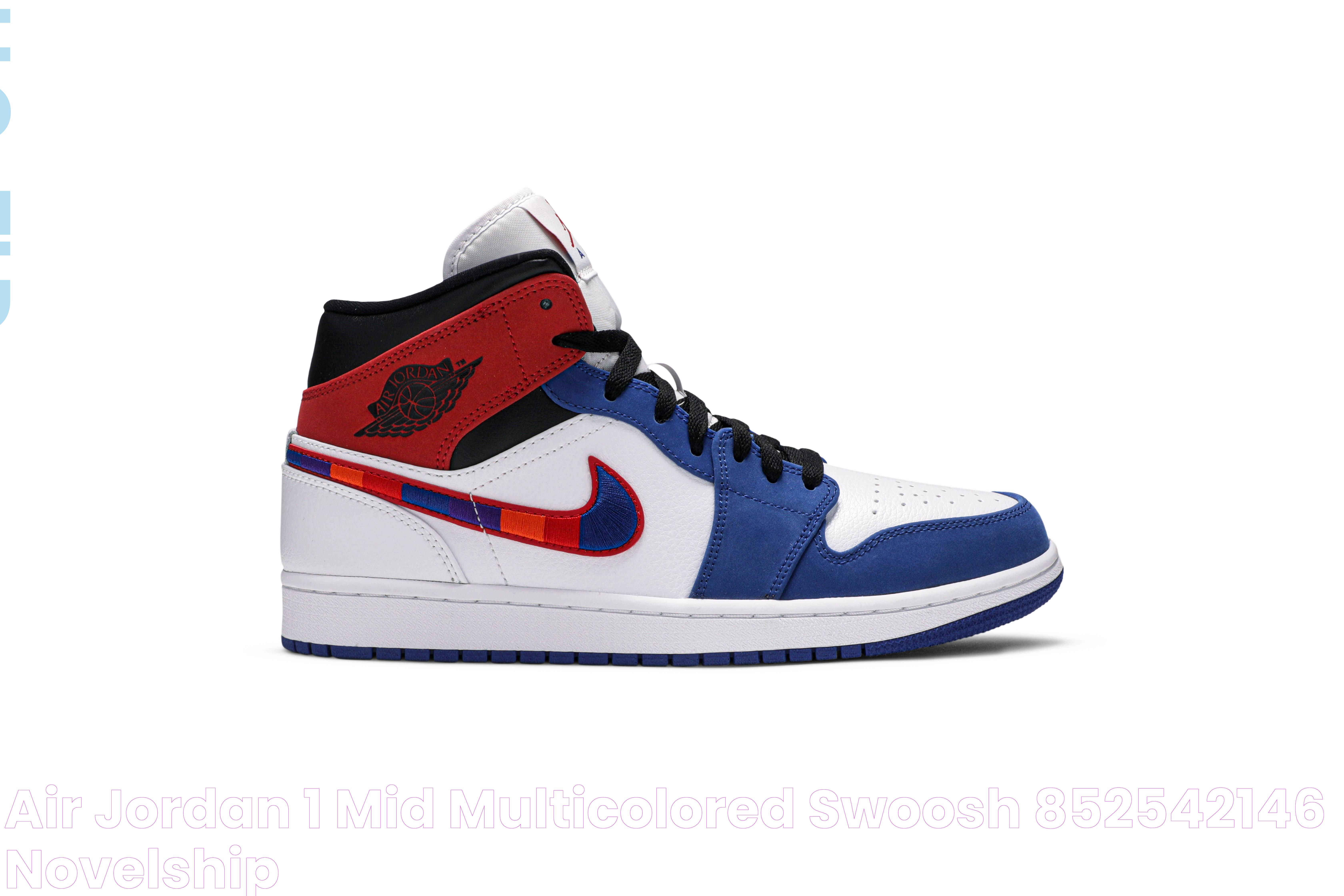 Air Jordan 1 Mid 'Multicolored Swoosh' 852542146 Novelship